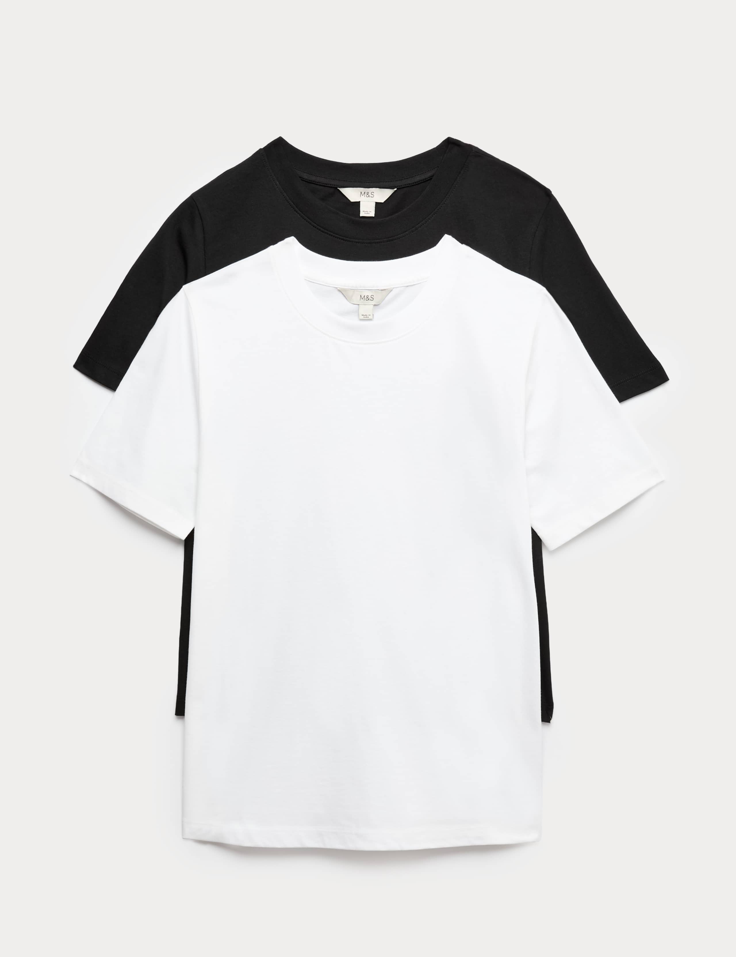 2 Pack Pure Cotton T-Shirts 2 of 4