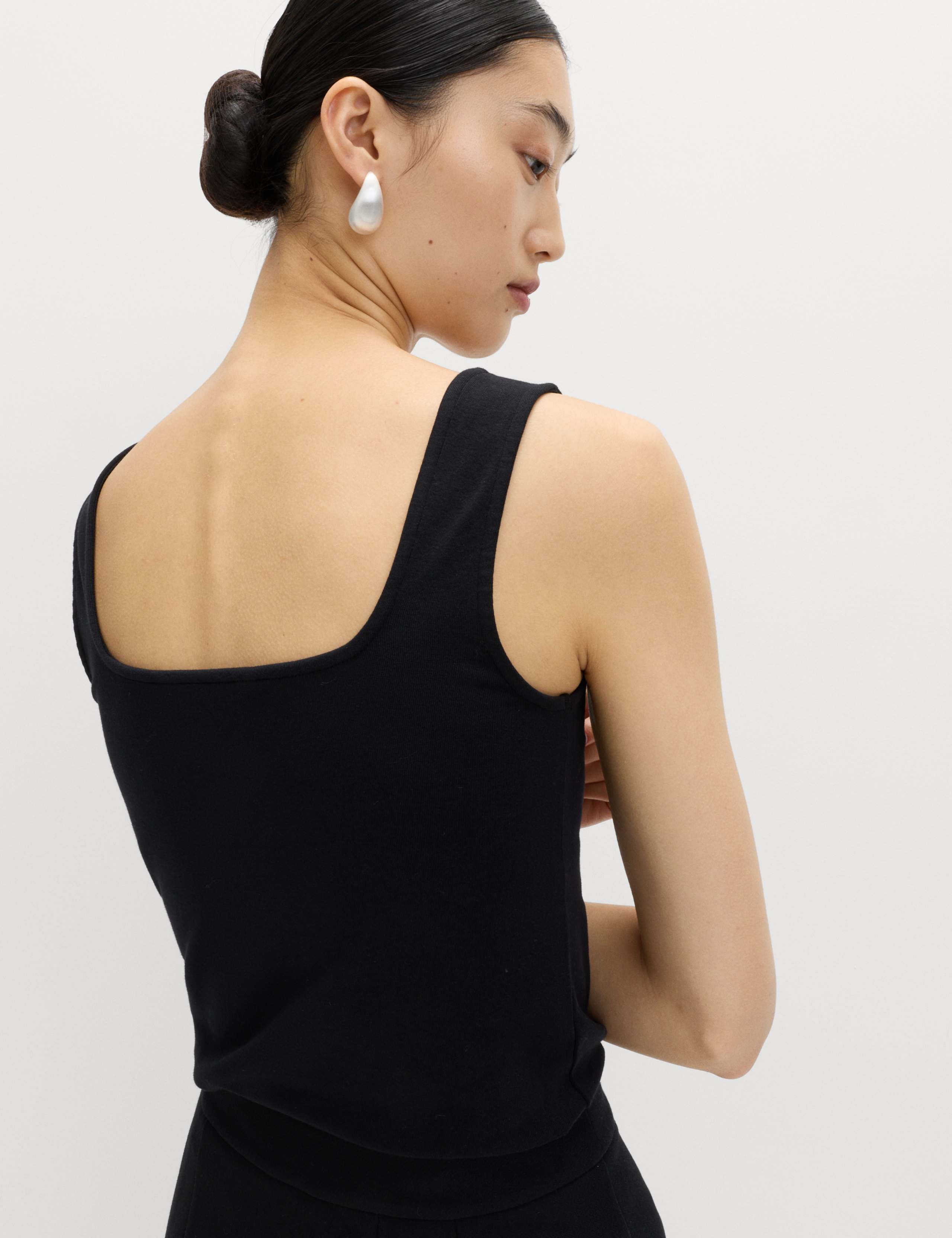 2 Pack Cotton Rich Square Neck Vests 4 of 5