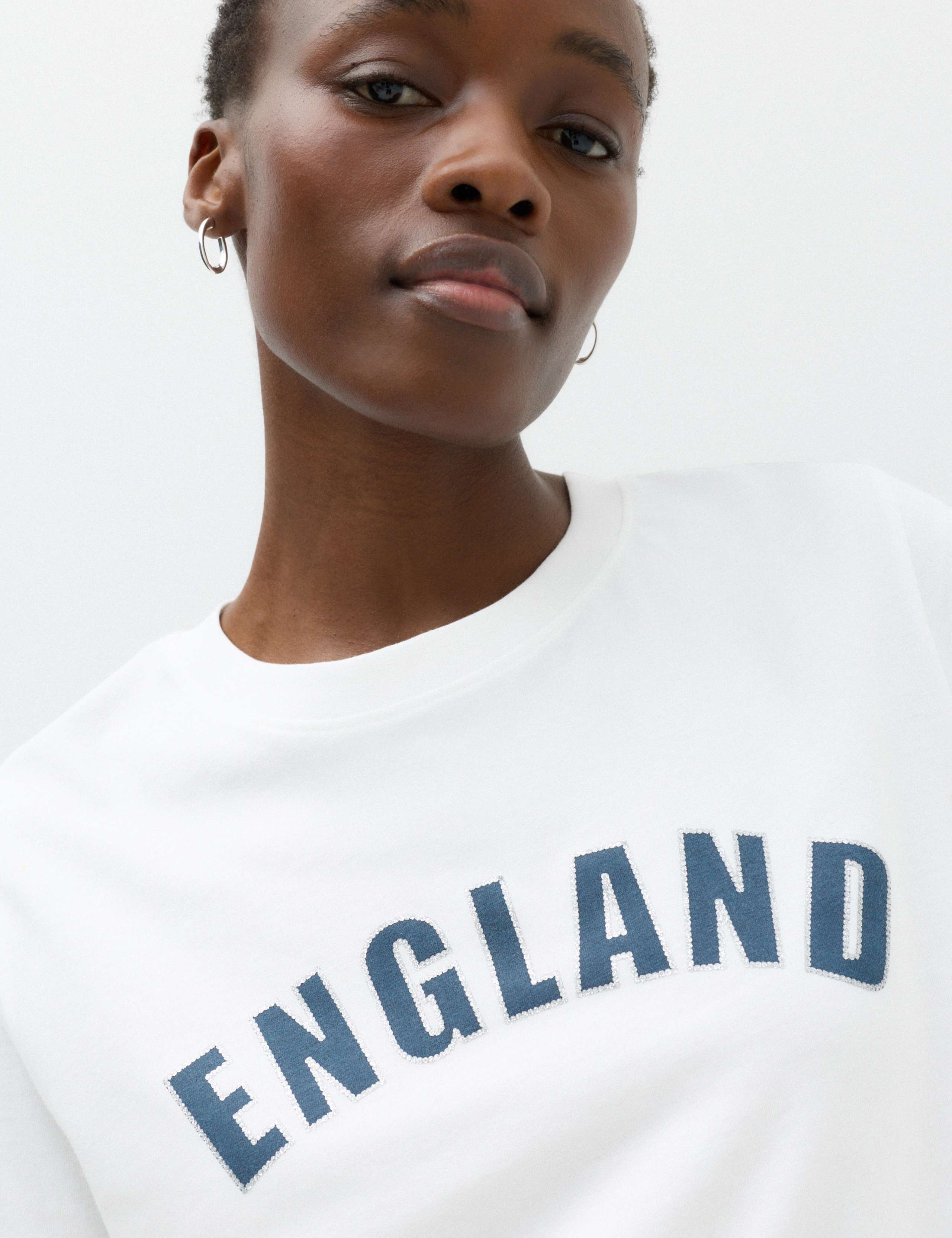 Pure Cotton Embellished World Cup T-Shirt 3 of 4