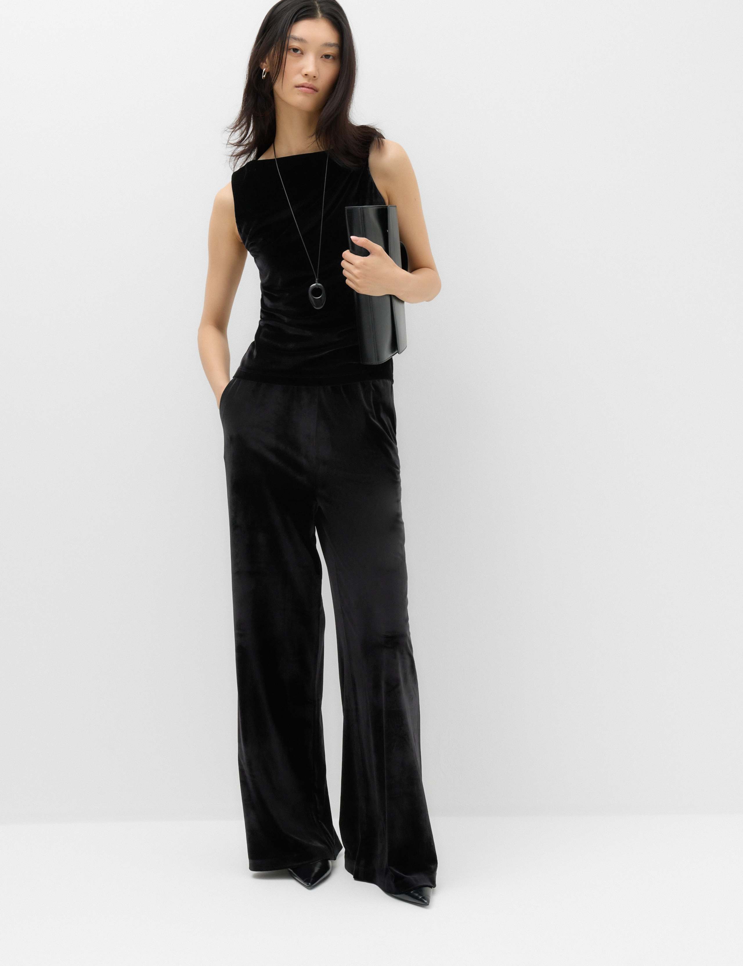 Velvet Twist Off The Shoulder Vest 5 of 5
