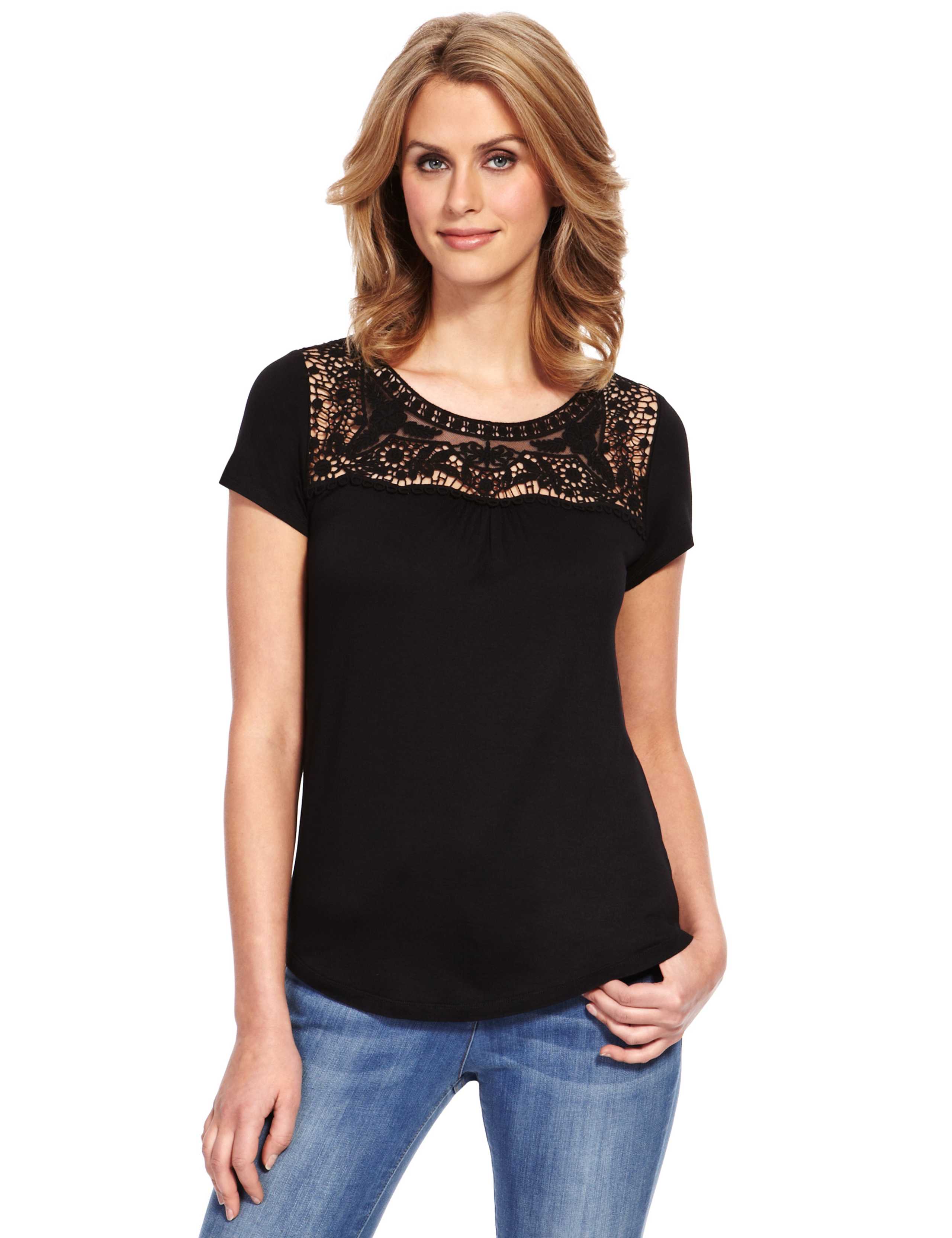 Crochet Yoke Top 1 of 5