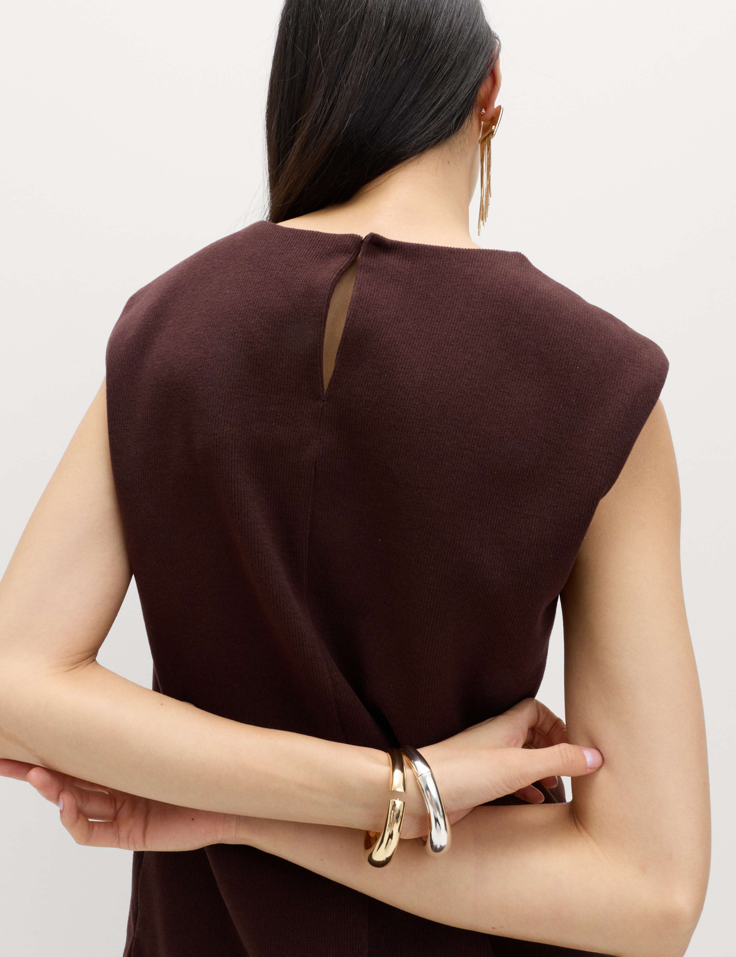 Cosy Cotton Blend Round Neck Top 3 of 5