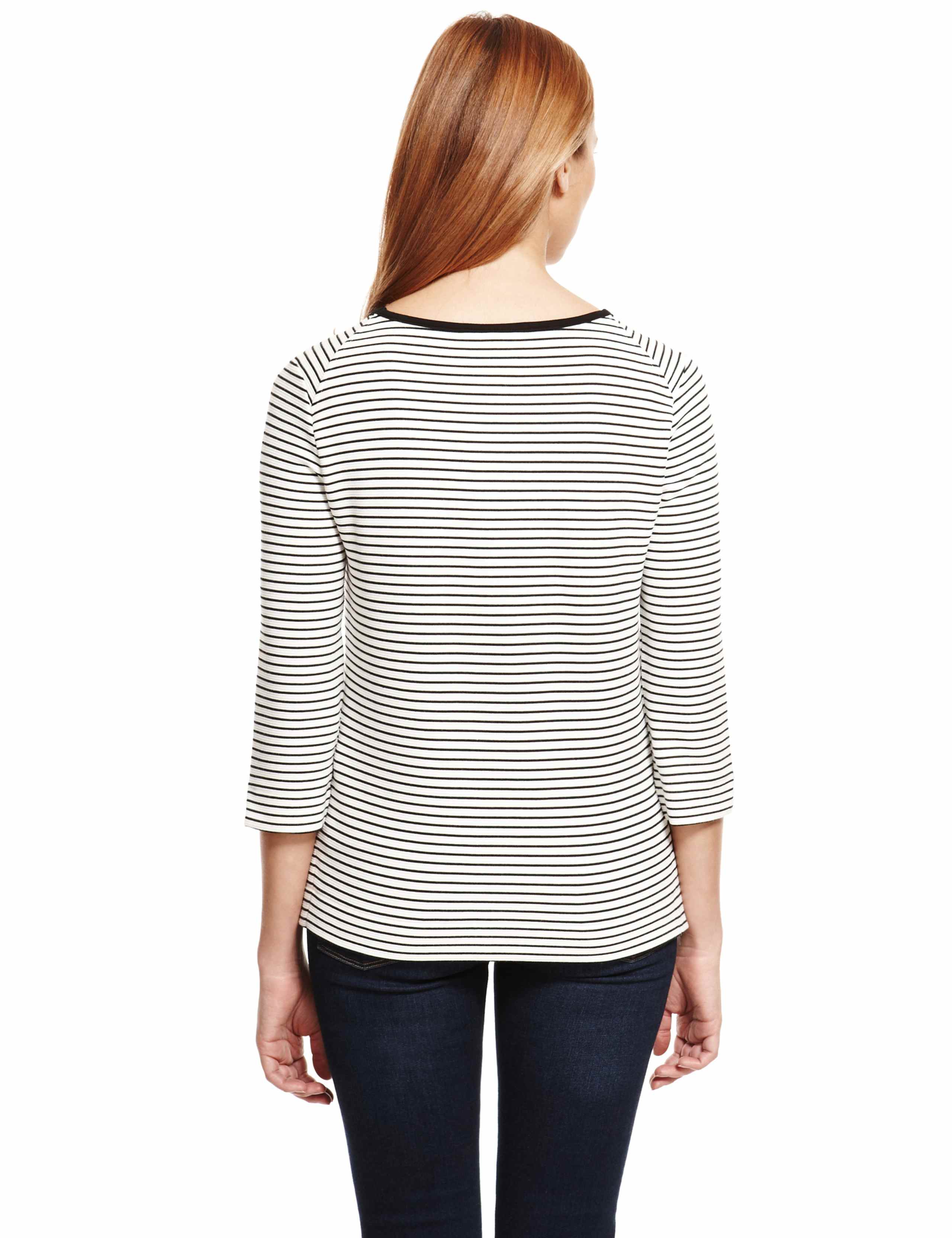 Textured Striped Top 5 of 5