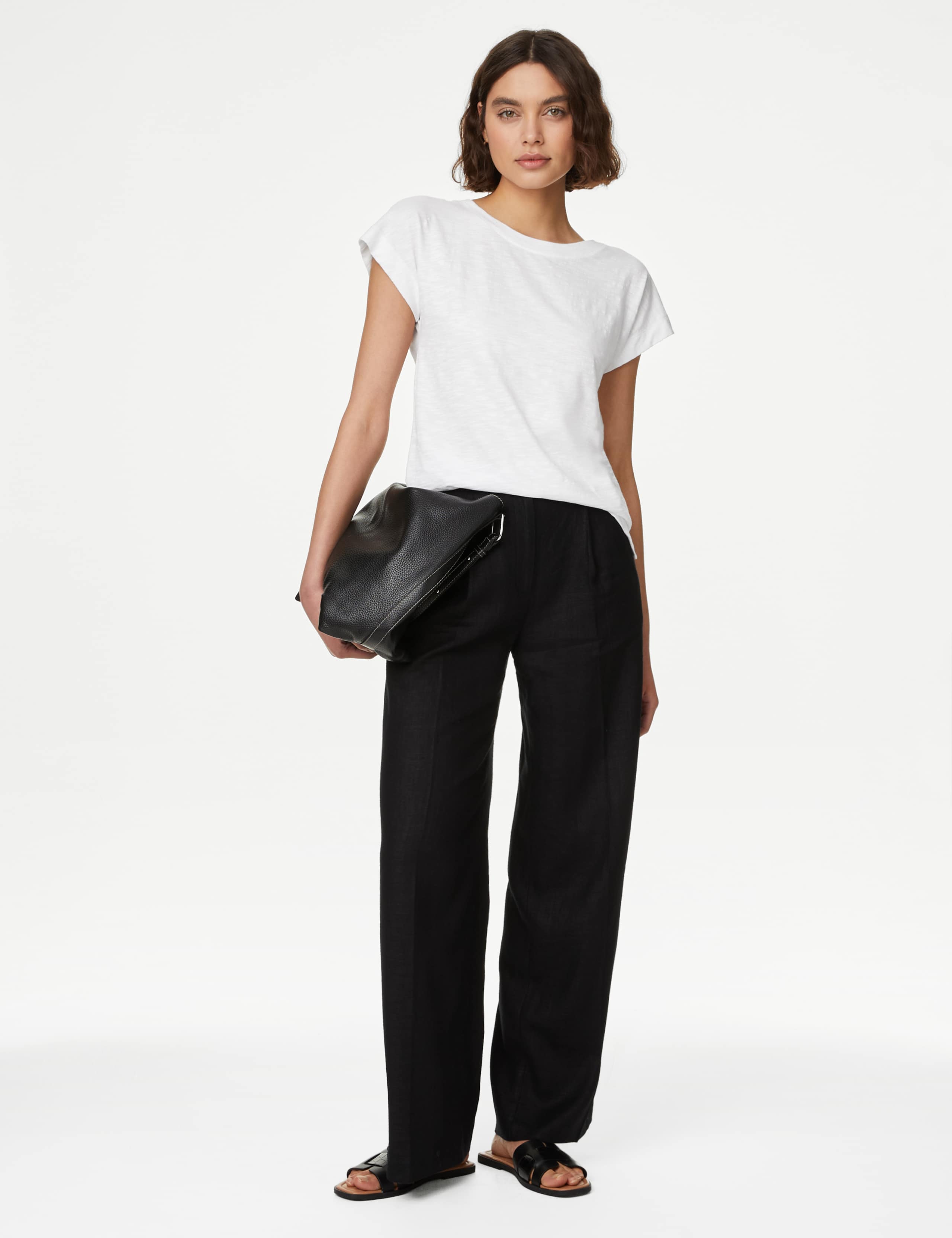 2pk Everyday Pure Cotton Slash Neck Tops 3 of 5