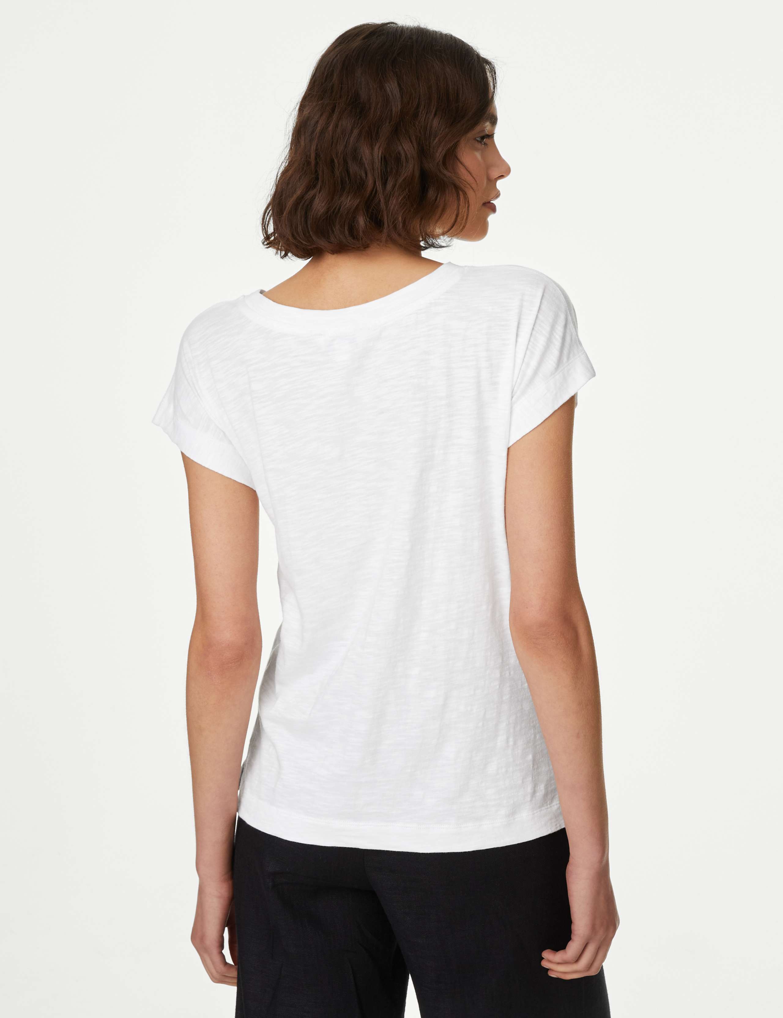 2pk Everyday Pure Cotton Slash Neck Tops 5 of 5