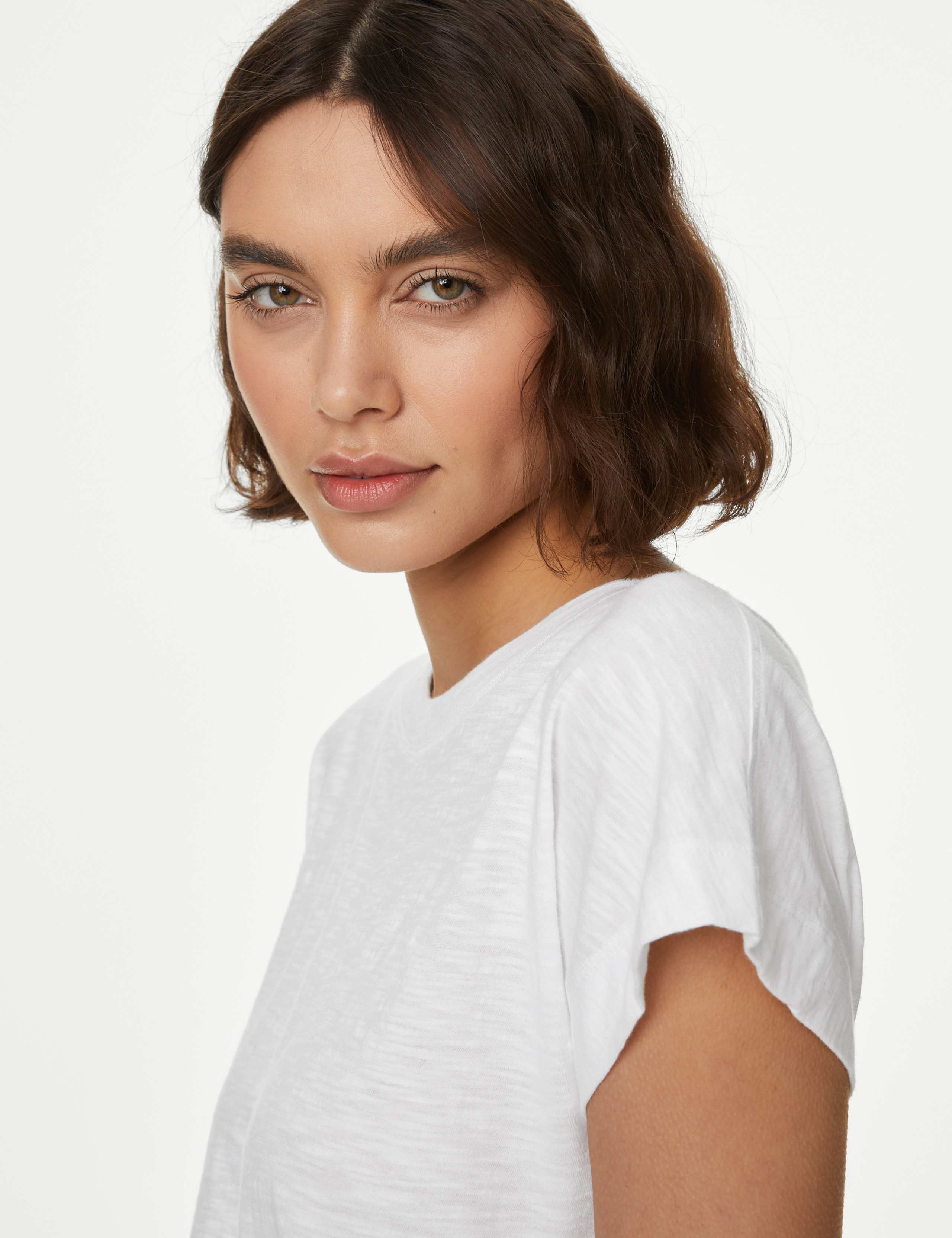 2pk Everyday Pure Cotton Slash Neck Tops 2 of 5