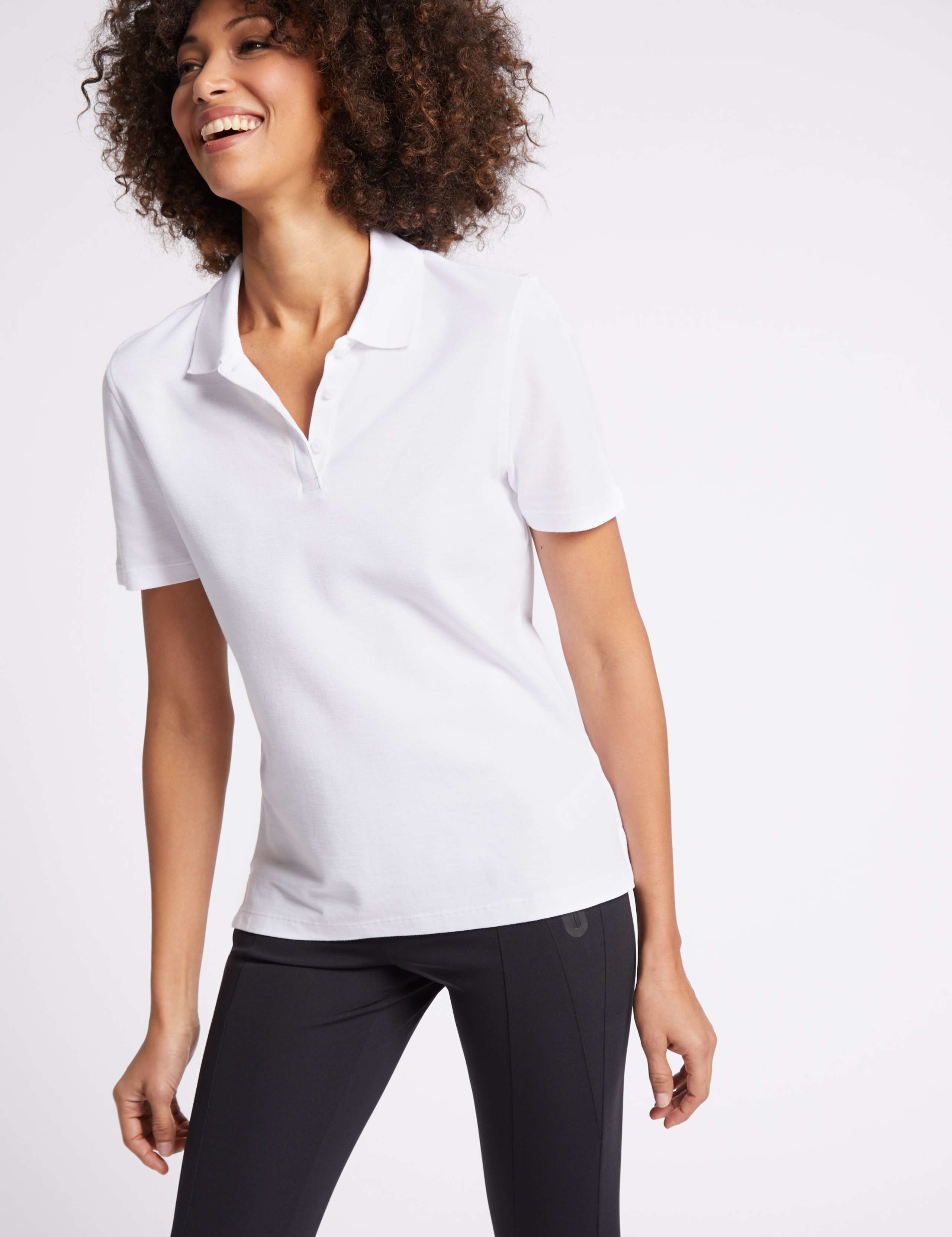 Pure Cotton Short Sleeve Polo Shirt 3 of 5