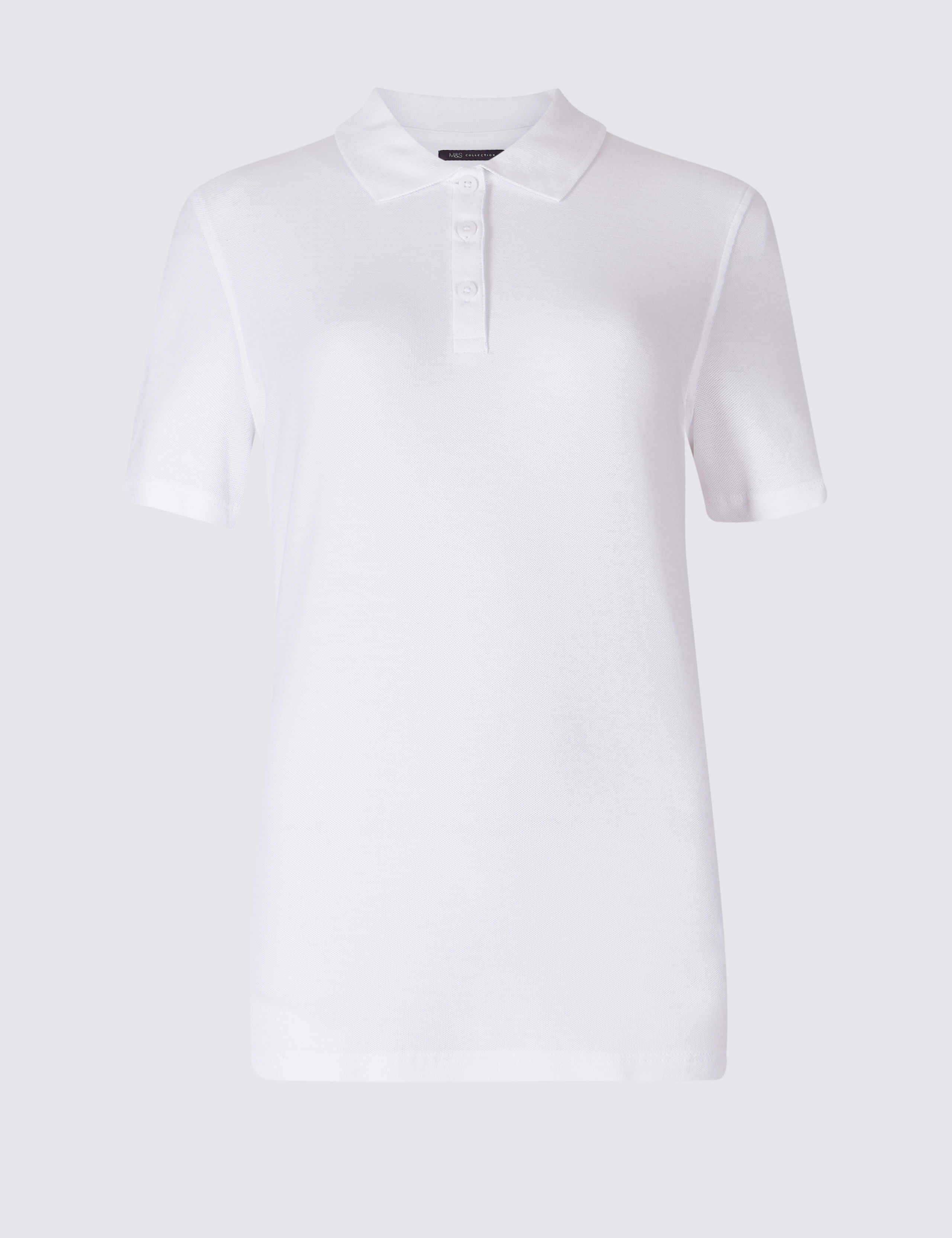 Pure Cotton Short Sleeve Polo Shirt 2 of 5