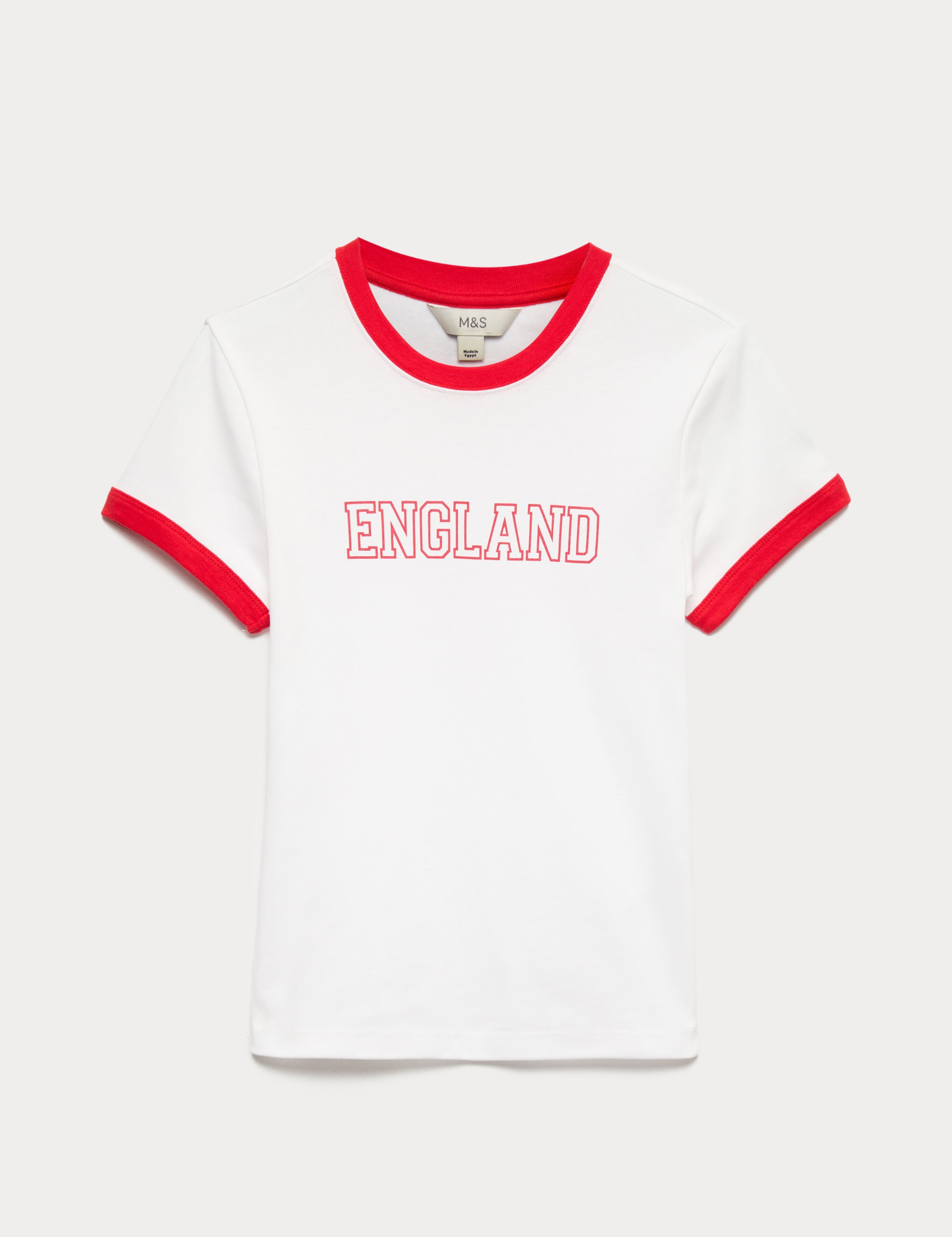 Pure Cotton Slim Fit Football T-Shirt 1 of 1