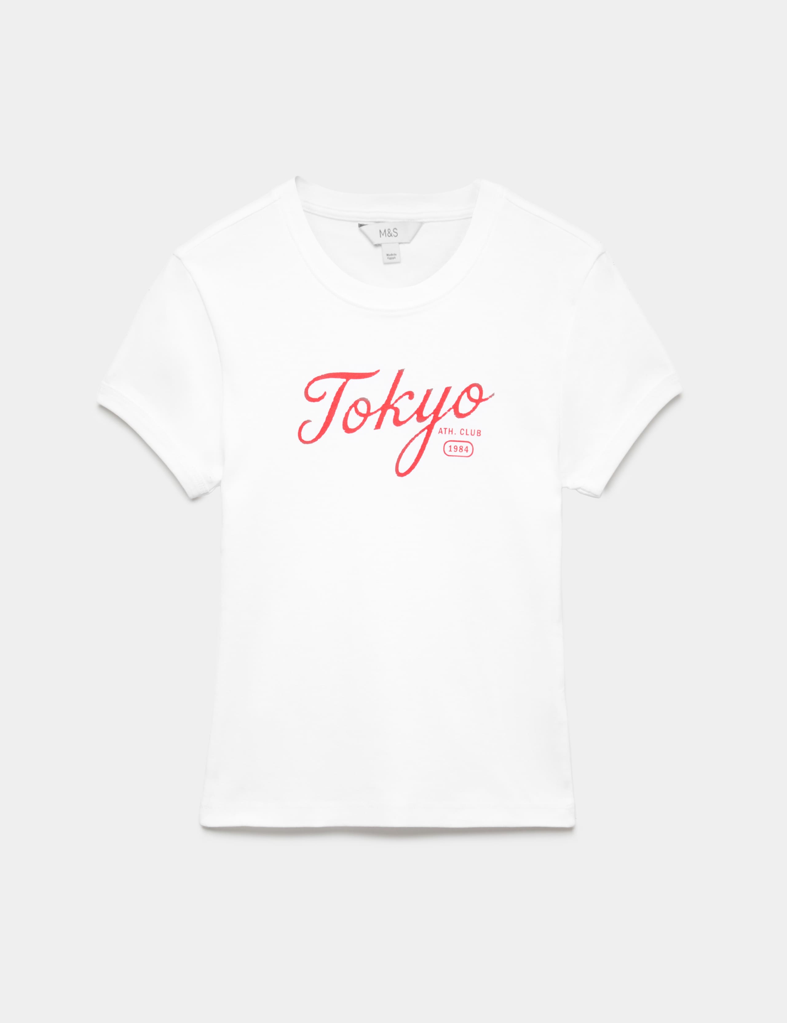 Graphic Pure Cotton Slim Fit T-Shirt 2 of 4