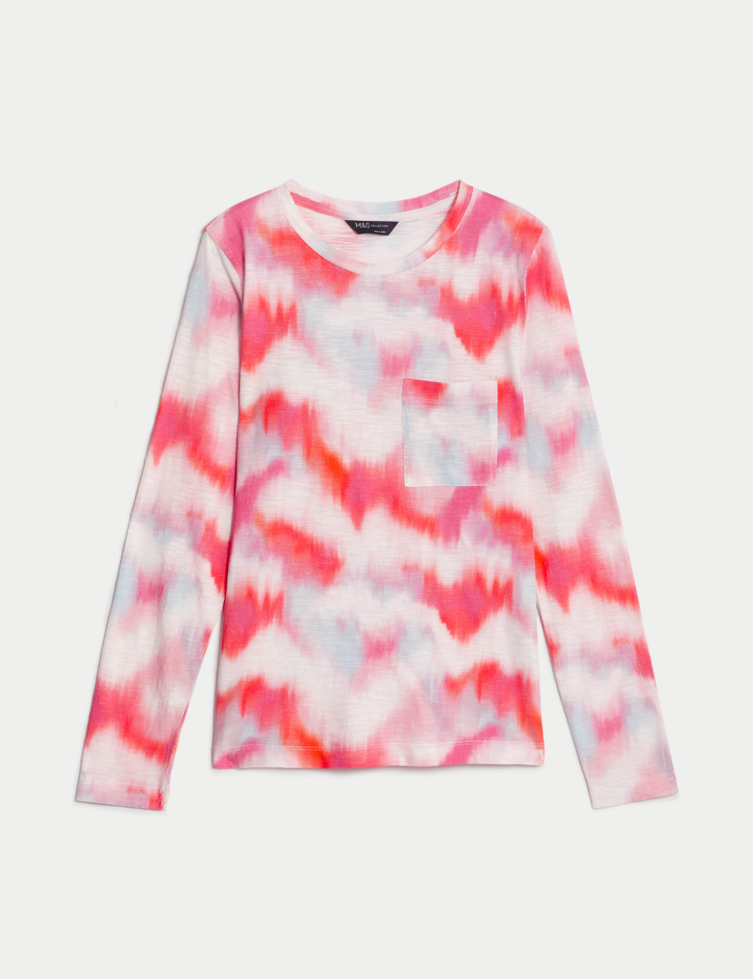 Pure Cotton Printed Crew Neck T-Shirt 2 of 5