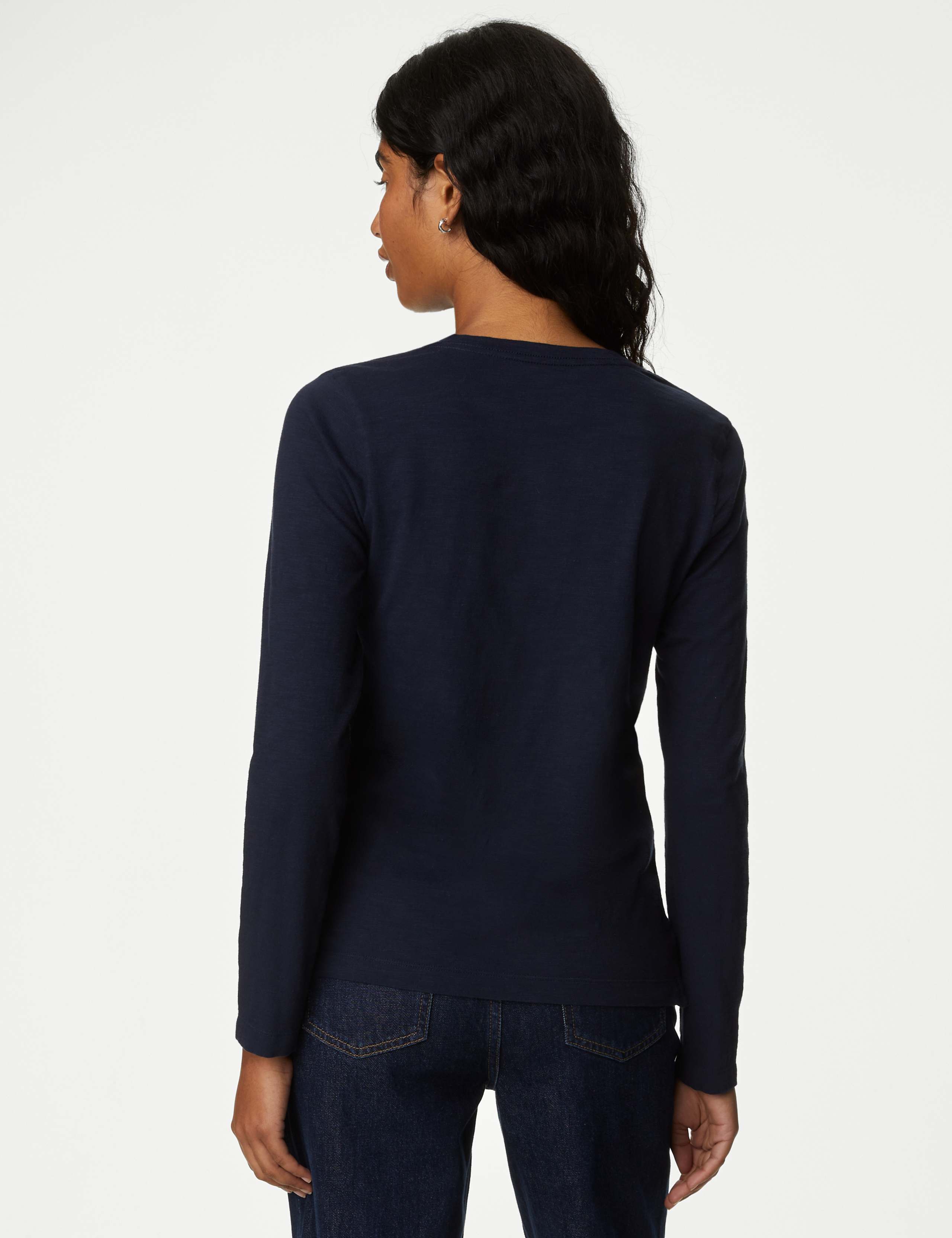 Pure Cotton Printed Crew Neck T-Shirt 5 of 5