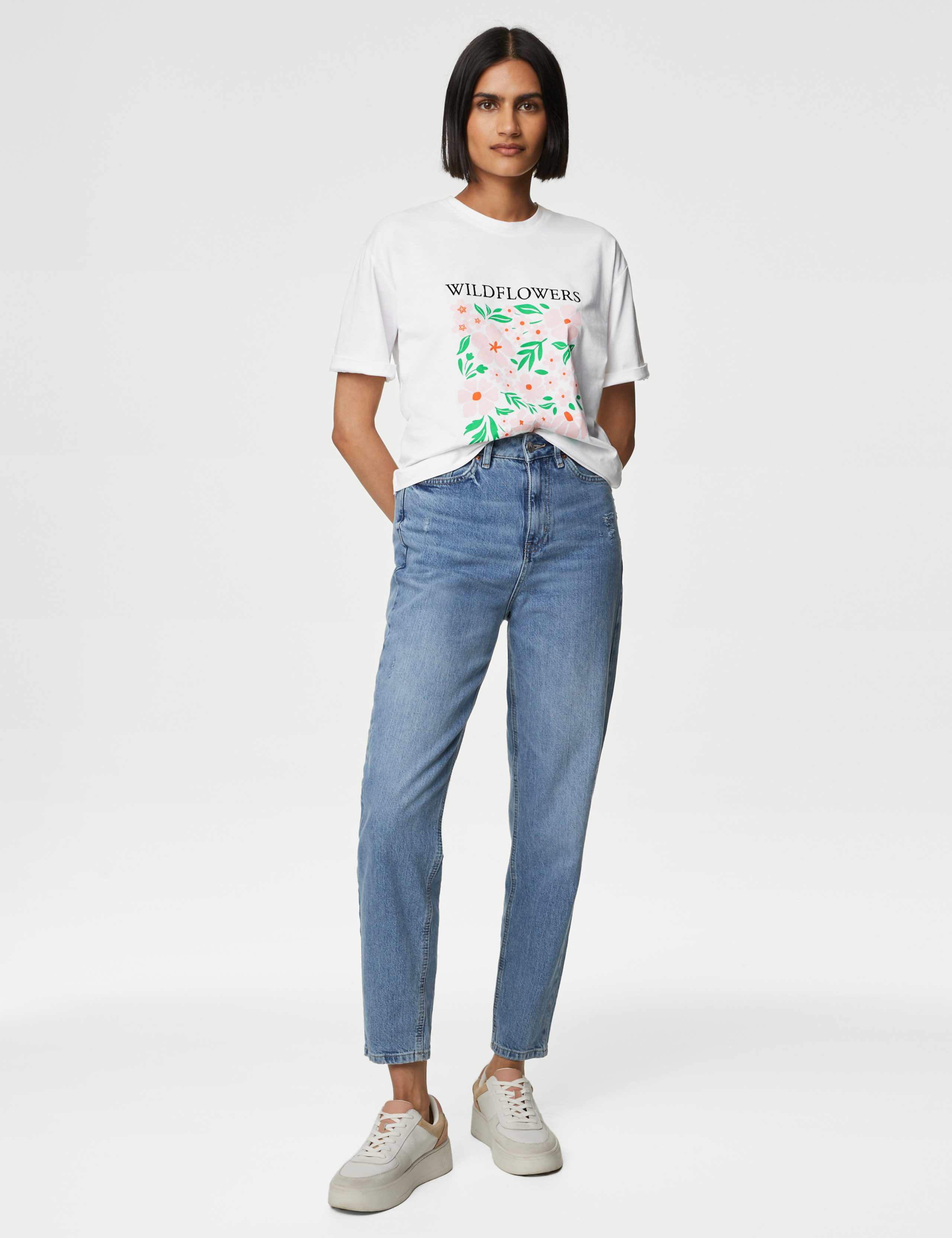 Pure Cotton Printed T-Shirt 3 of 5