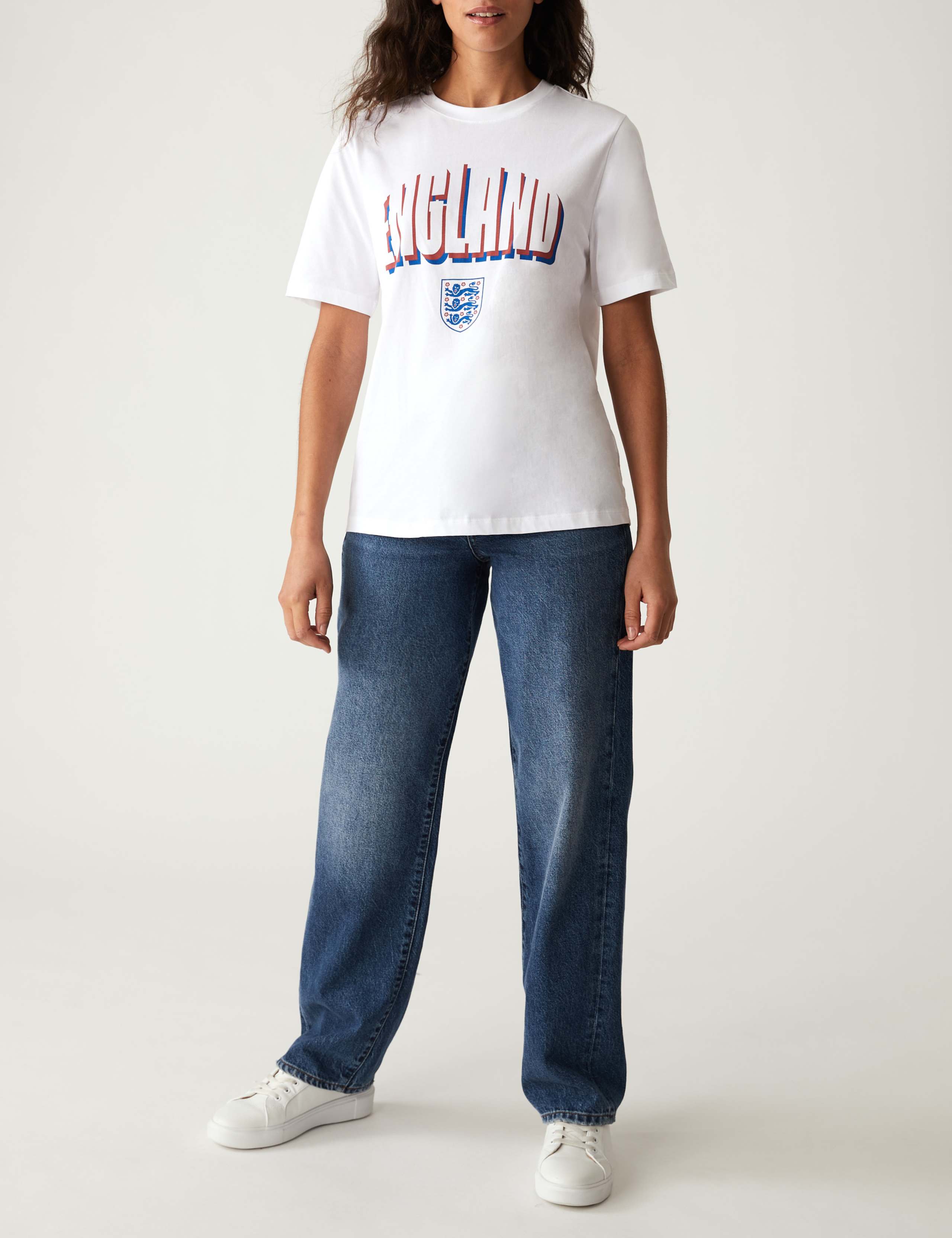 Women's Pure Cotton England T-Shirt 4 of 6