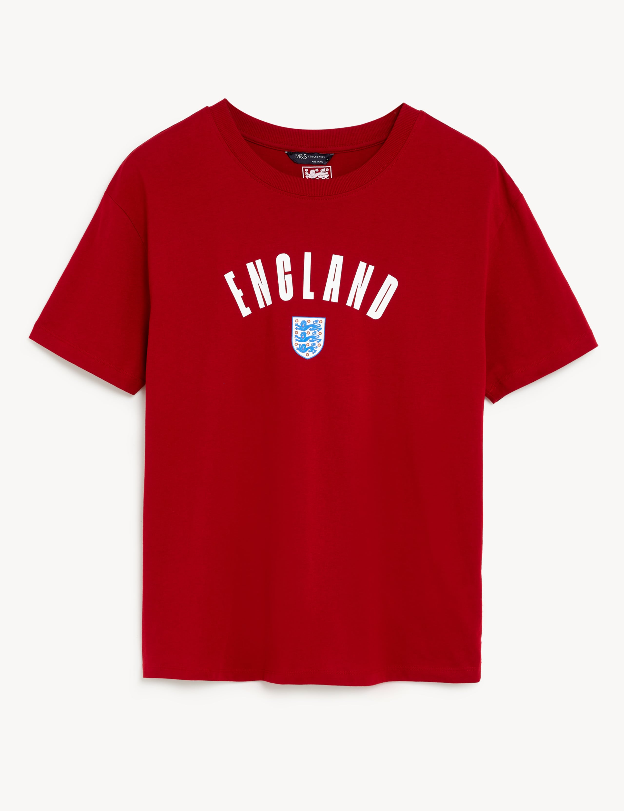 Women's Pure Cotton England T-Shirt 2 of 5