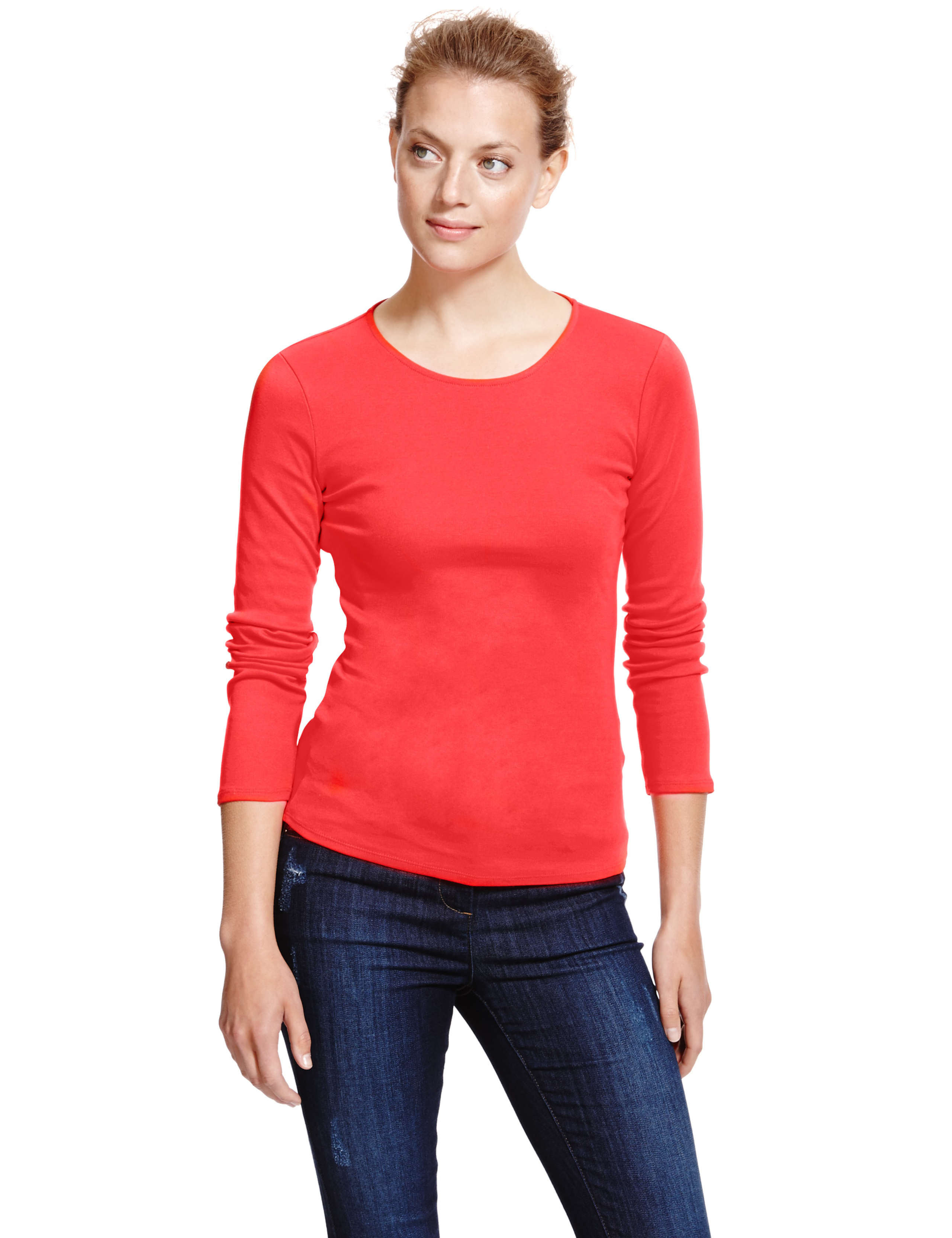 Pure Cotton Long Sleeve Top 1 of 3