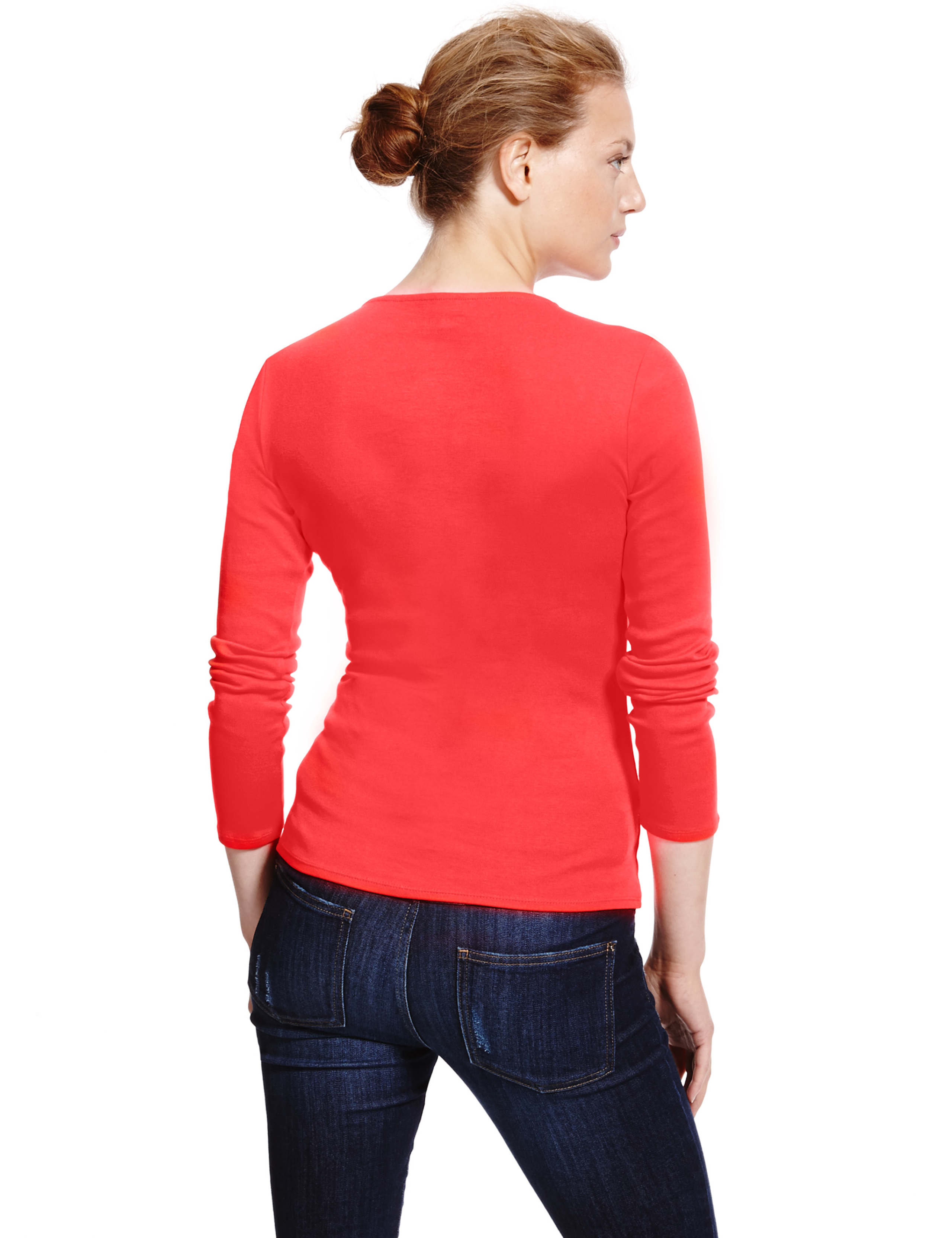 Pure Cotton Long Sleeve Top 3 of 3