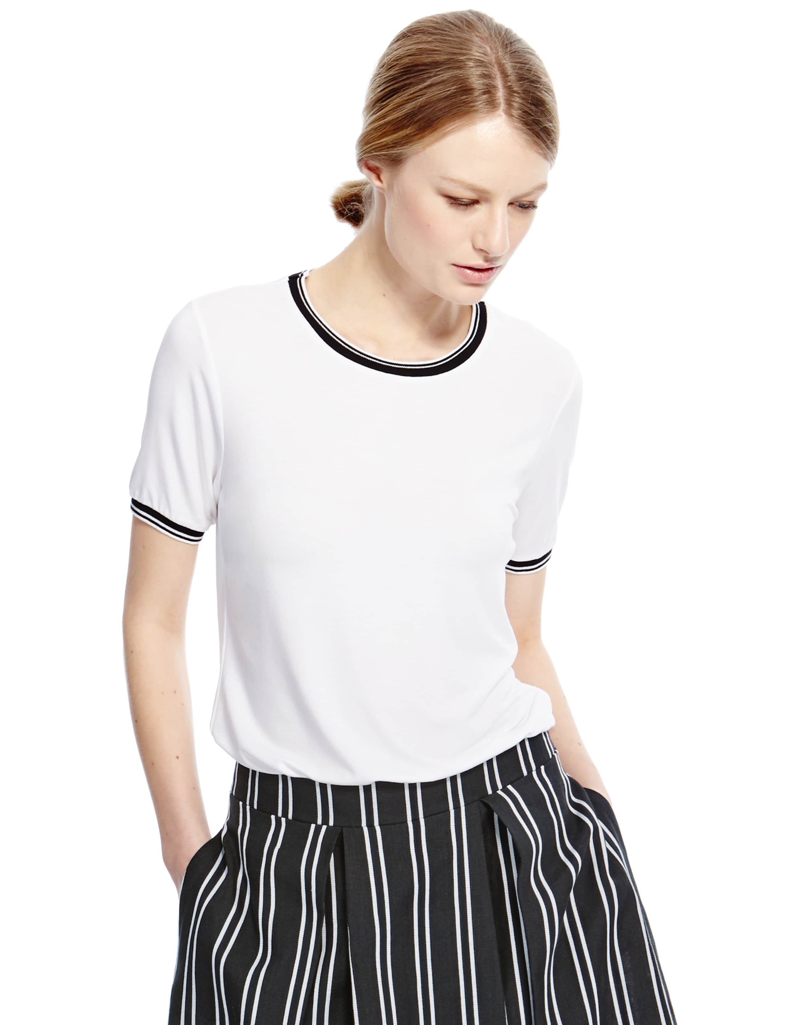 Contrast Trim T-Shirt 1 of 4