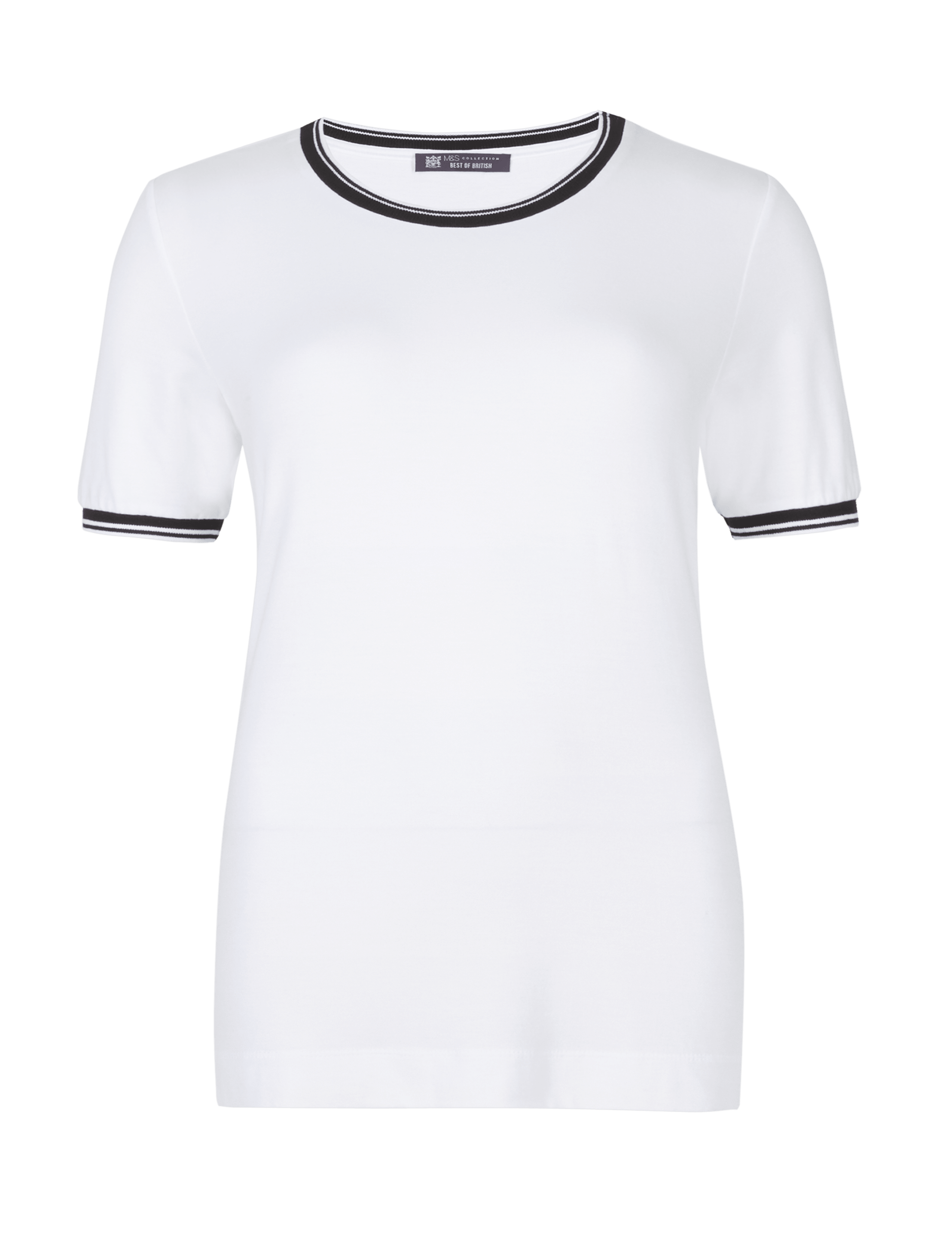 Contrast Trim T-Shirt 2 of 4