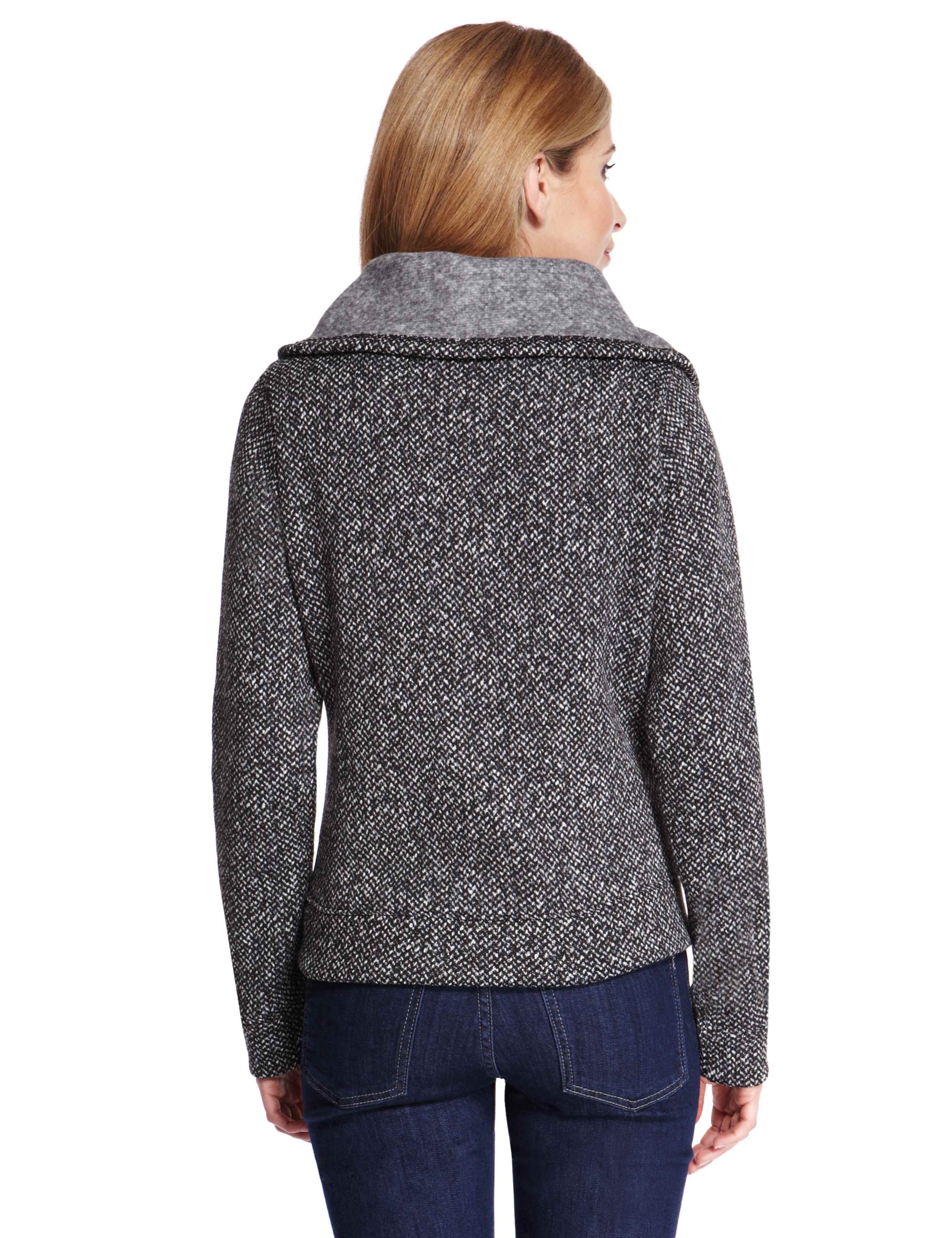 Textured Biker Jacket 5 of 8