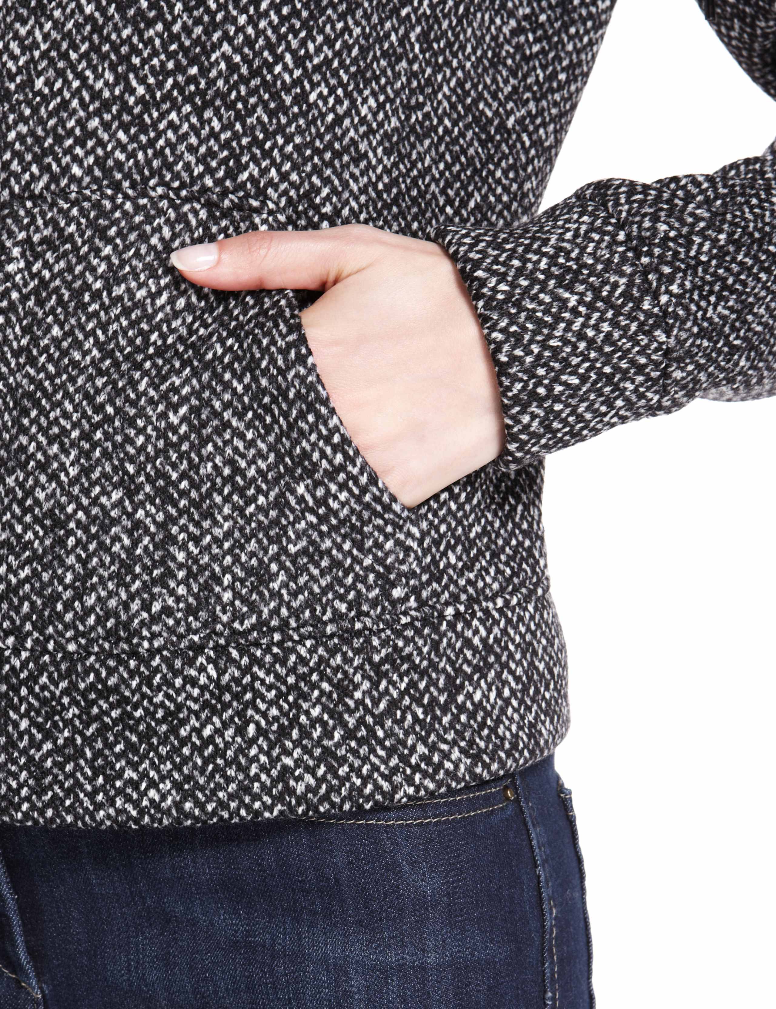 Textured Biker Jacket 7 of 8