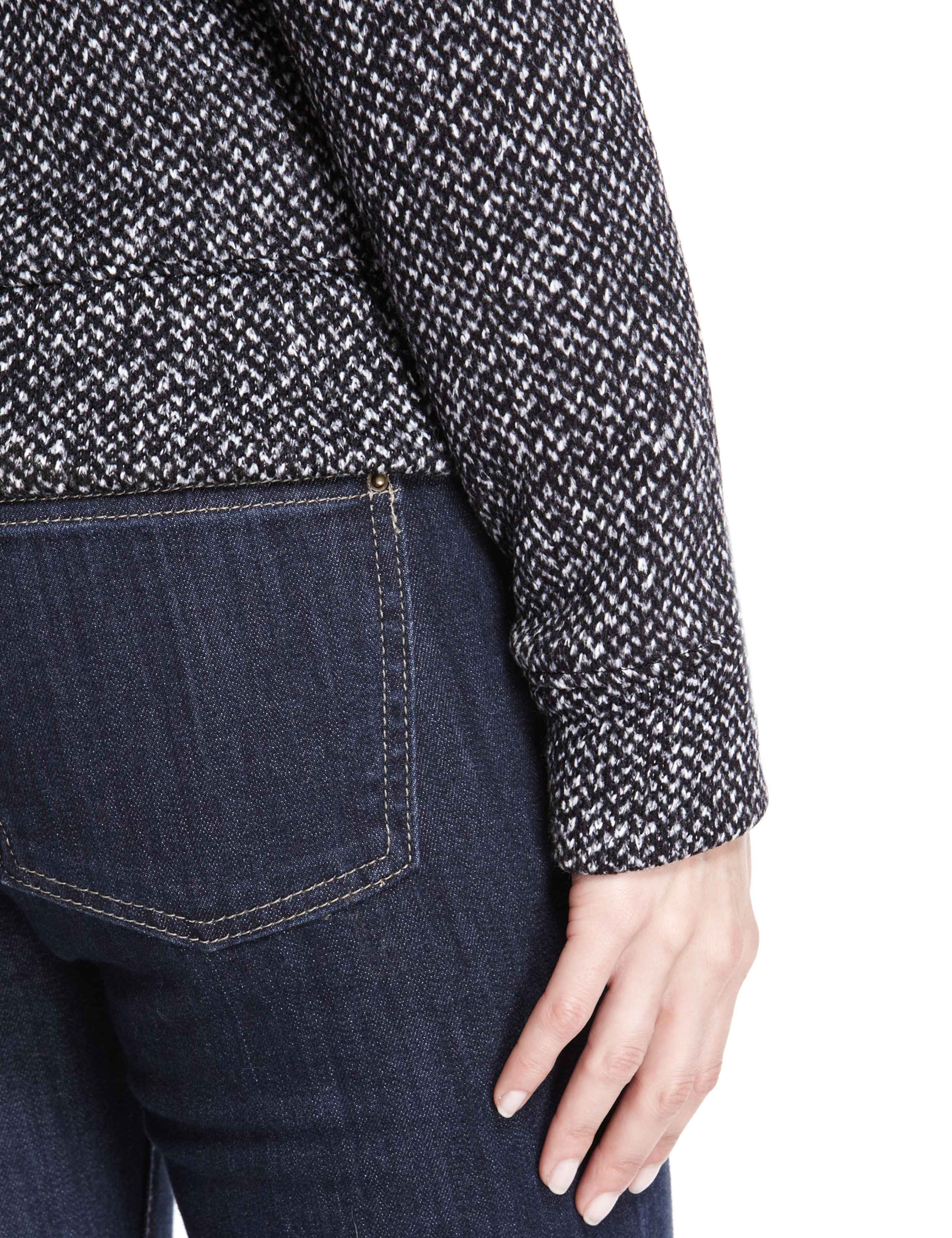 Textured Biker Jacket 8 of 8