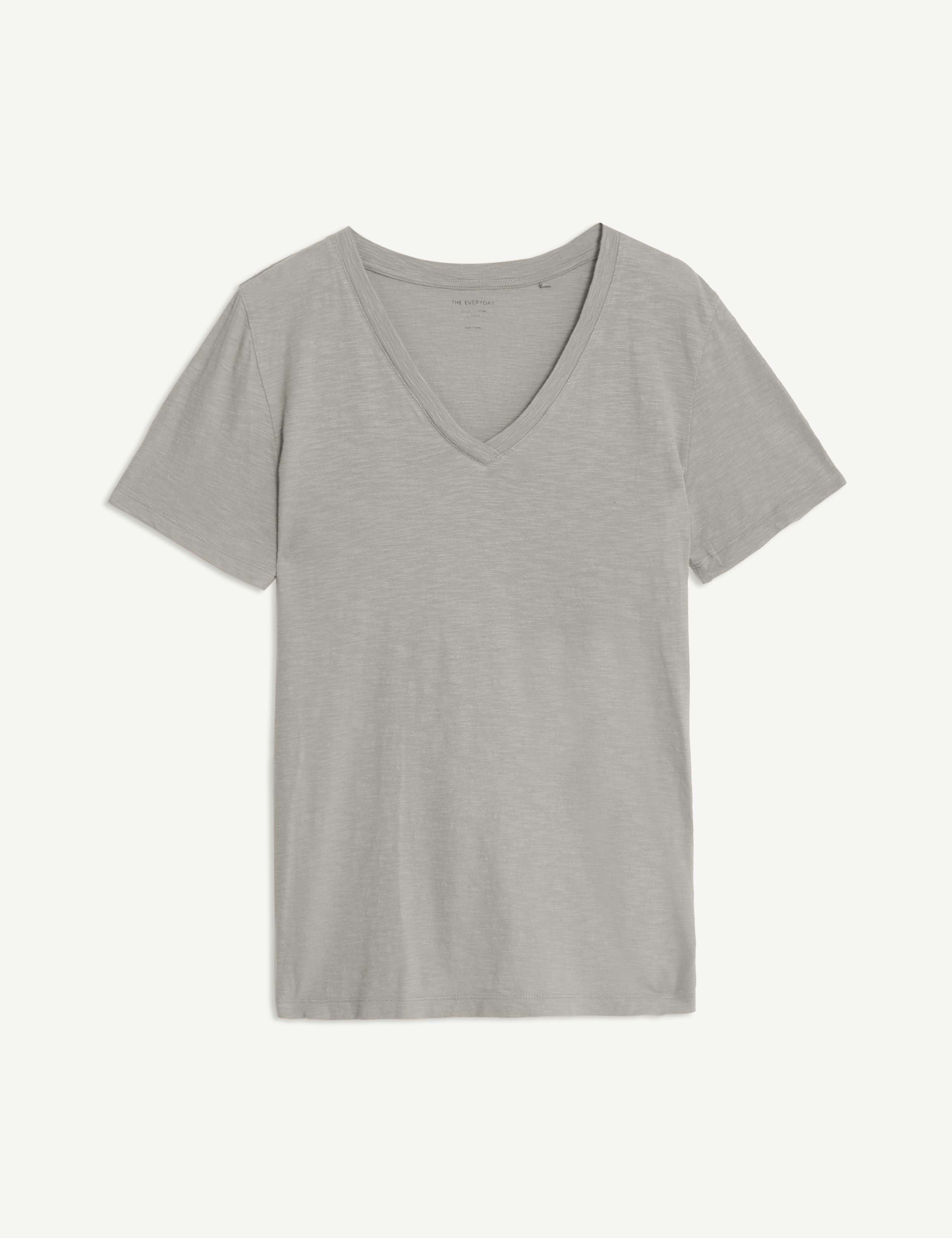 Pure Cotton V-Neck Everyday Fit T-Shirt 1 of 1