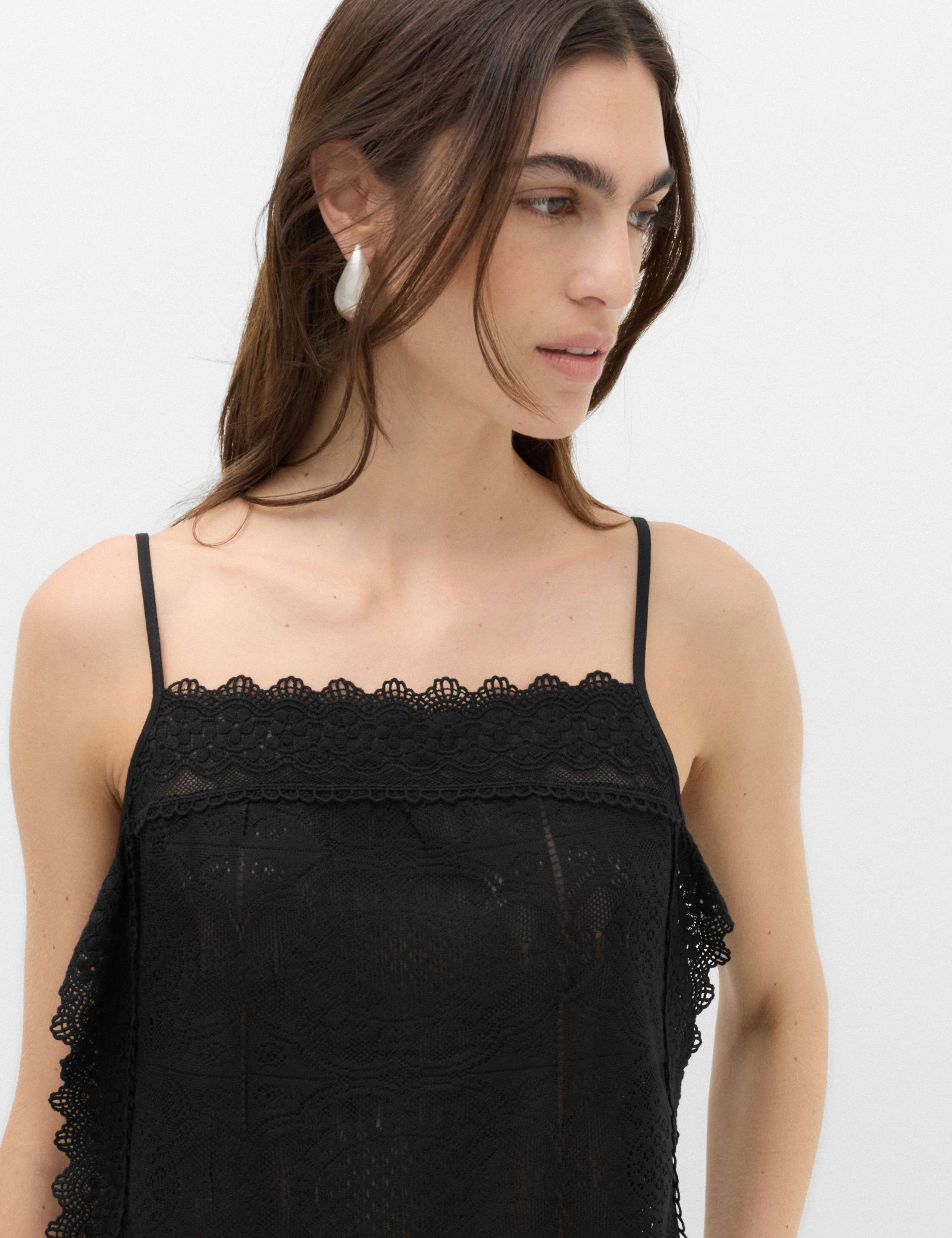 Broderie Cutwork Cami Top 4 of 6