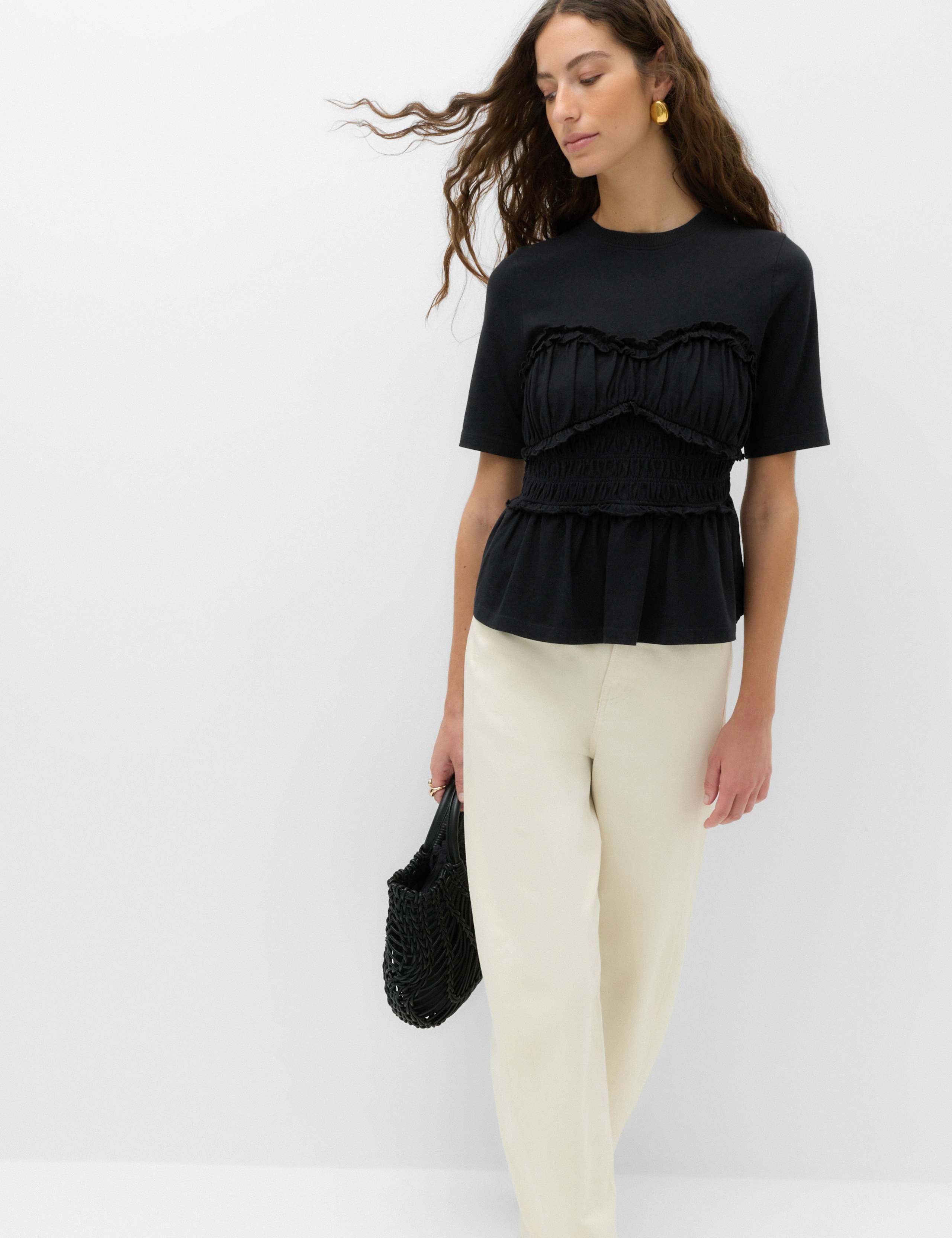 Pure Cotton Ruffle Top 3 of 6