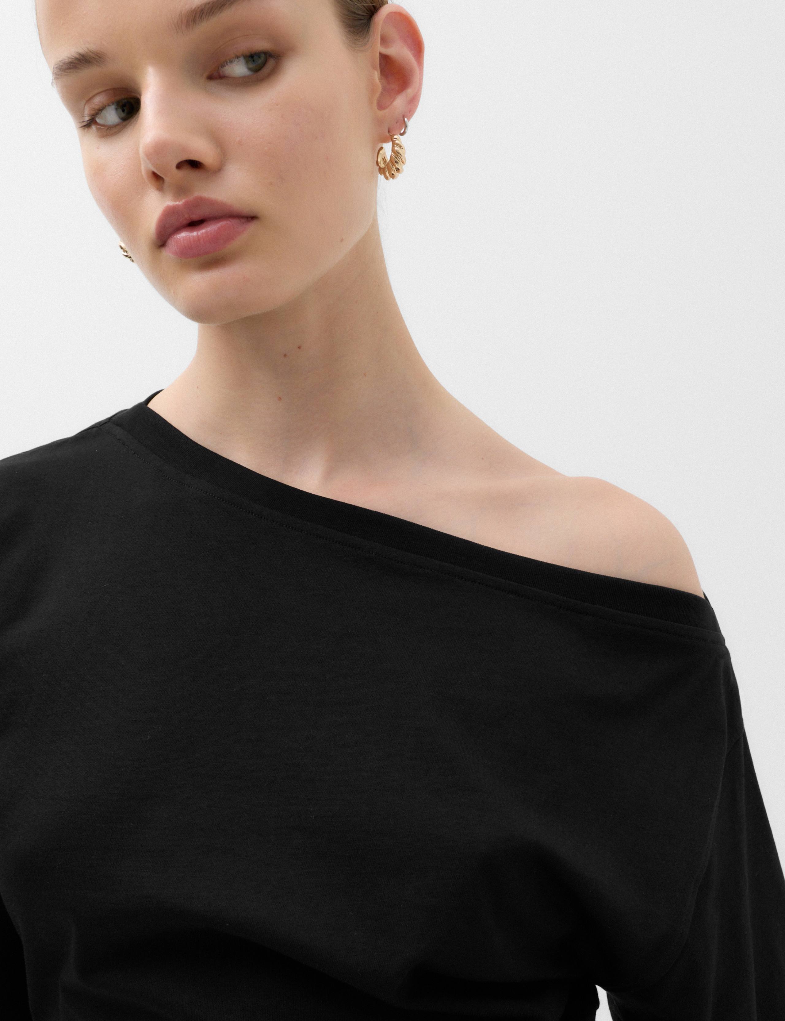 Pure Cotton Off The Shoulder Top 4 of 4