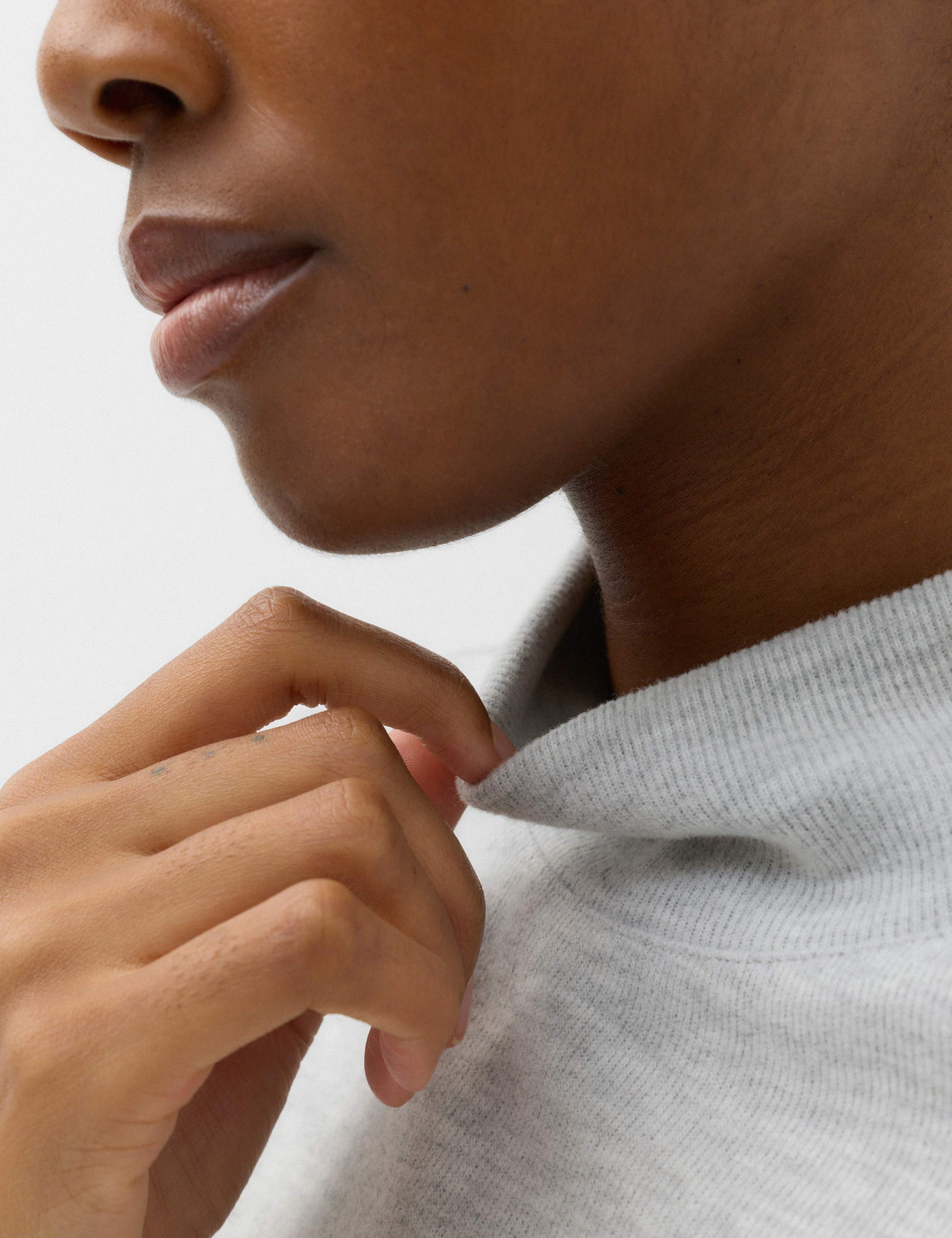 Cotton Rich Cosy Funnel Neck Top 3 of 7