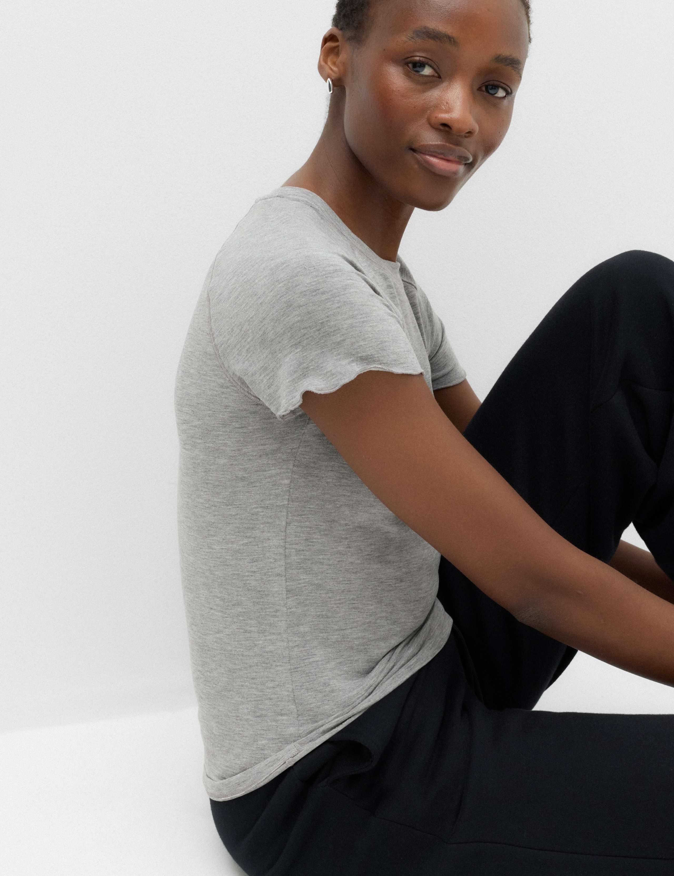 Short Sleeve Lettuce Edge T-Shirt 5 of 5