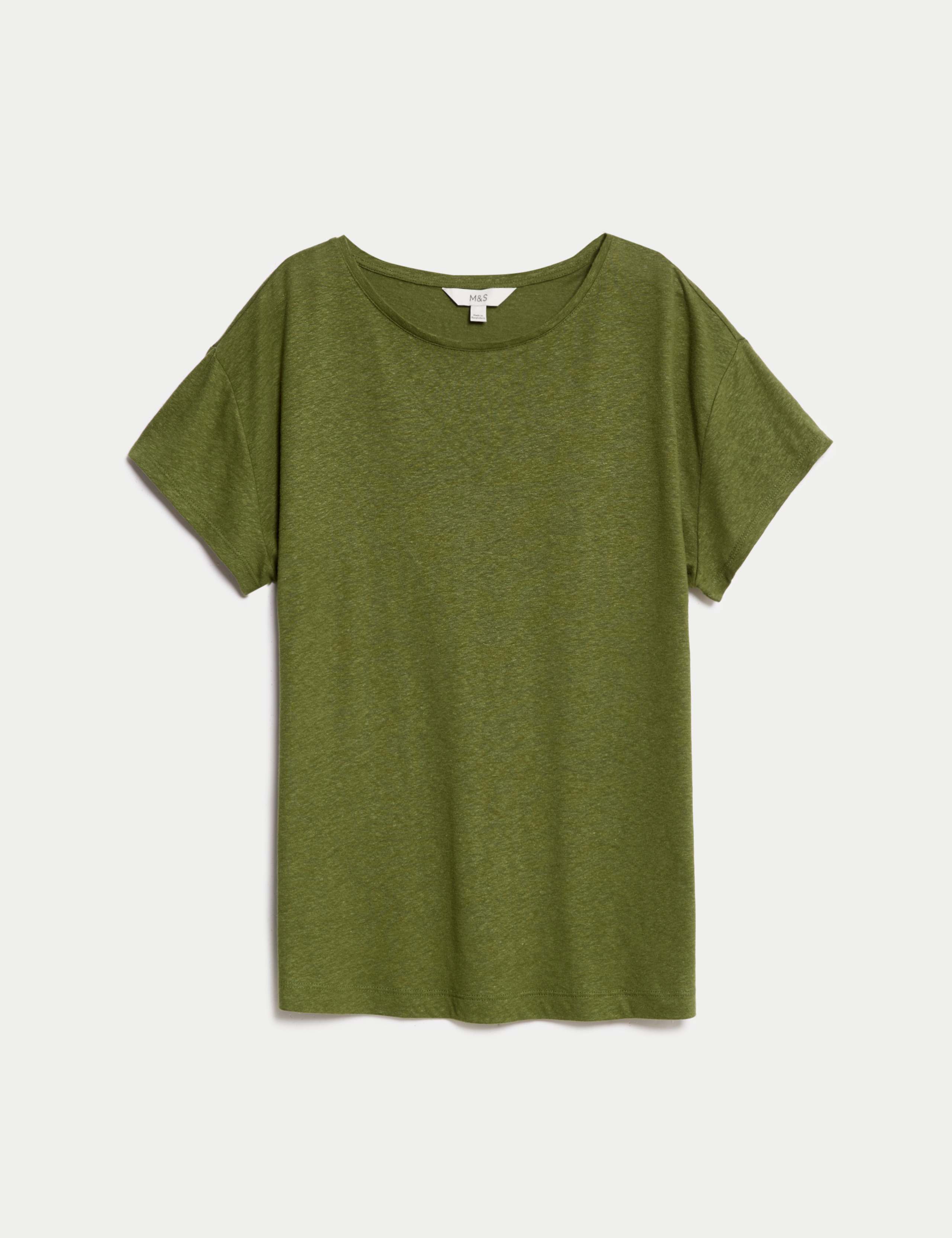 Linen Blend T-Shirt 2 of 4