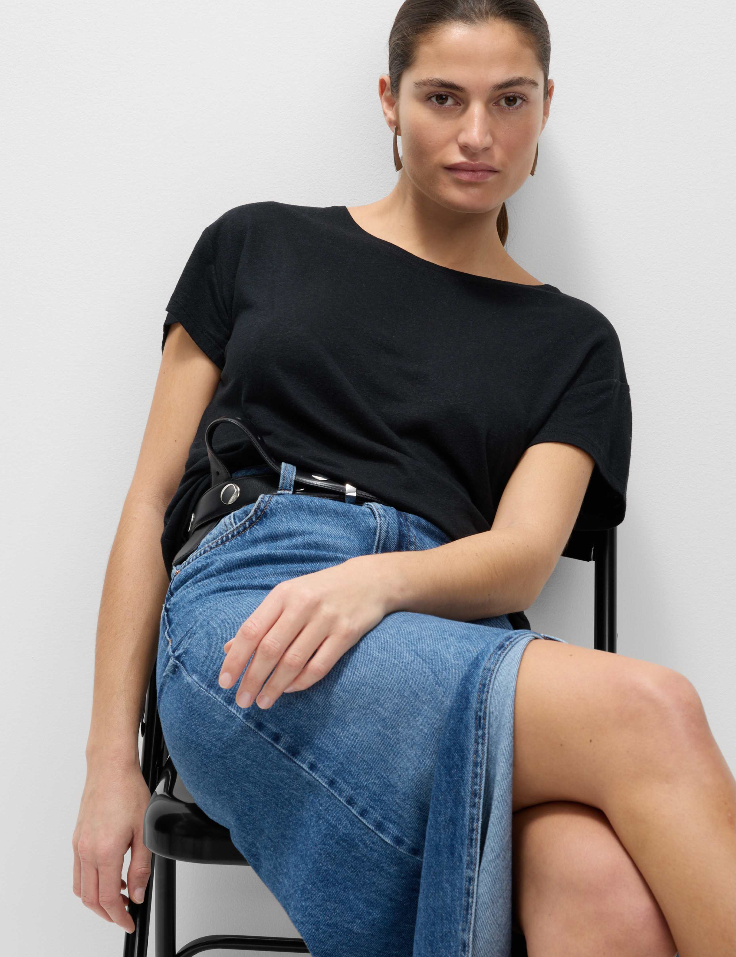 Linen Blend T-Shirt 4 of 4