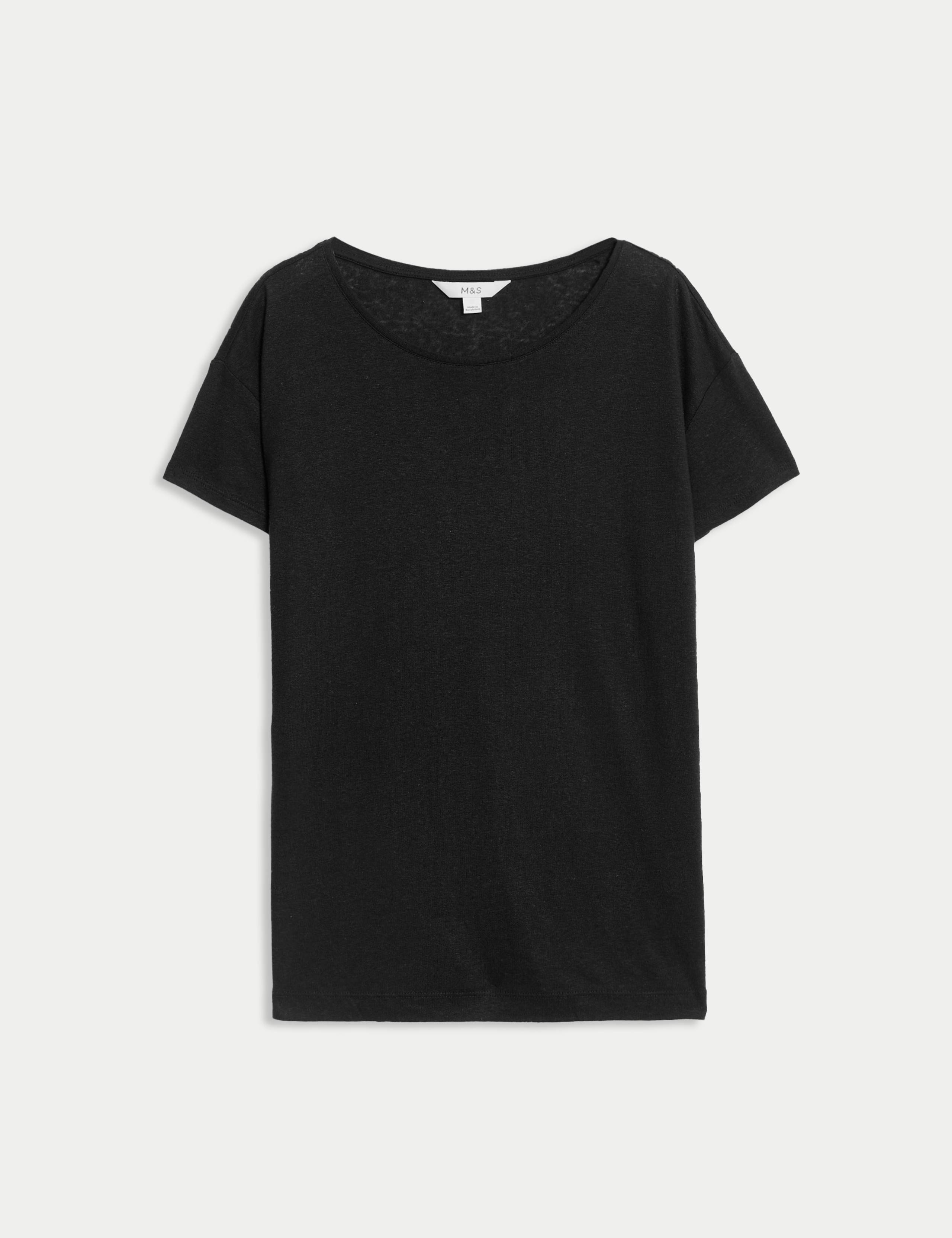 Linen Blend T-Shirt 2 of 4