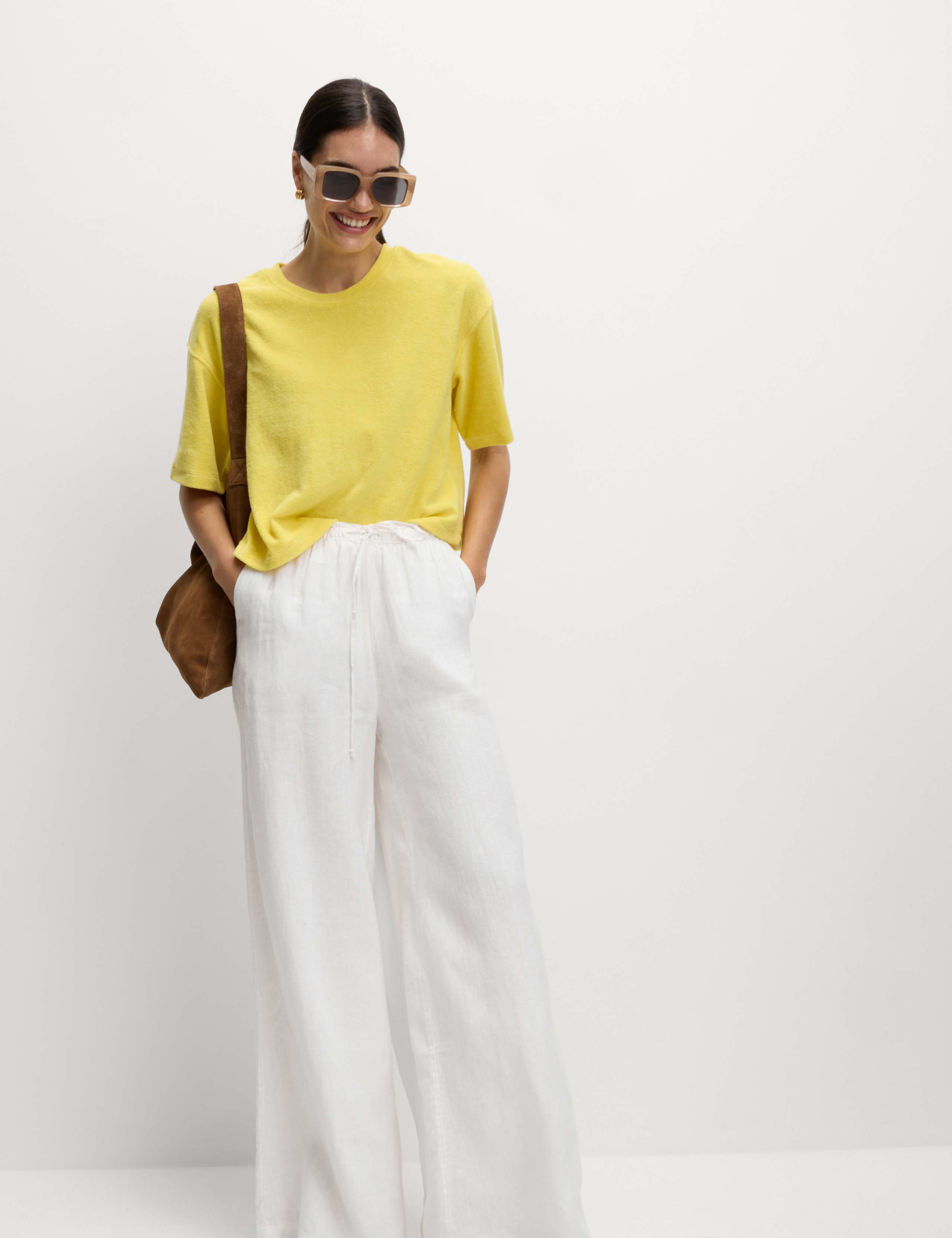 Cotton Rich Towelling Cropped Top 6 of 6
