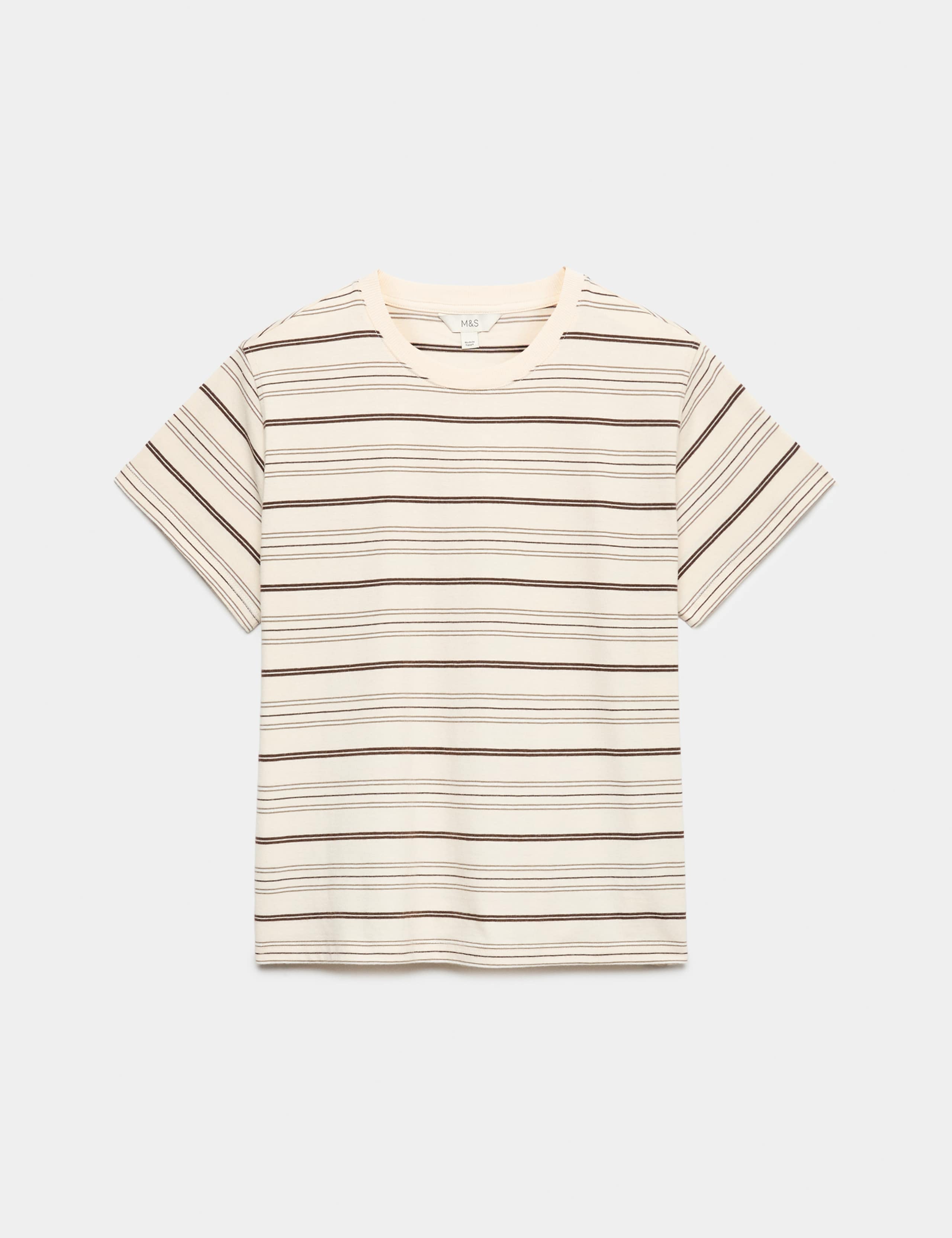 Pure Cotton Striped T-Shirt 2 of 5