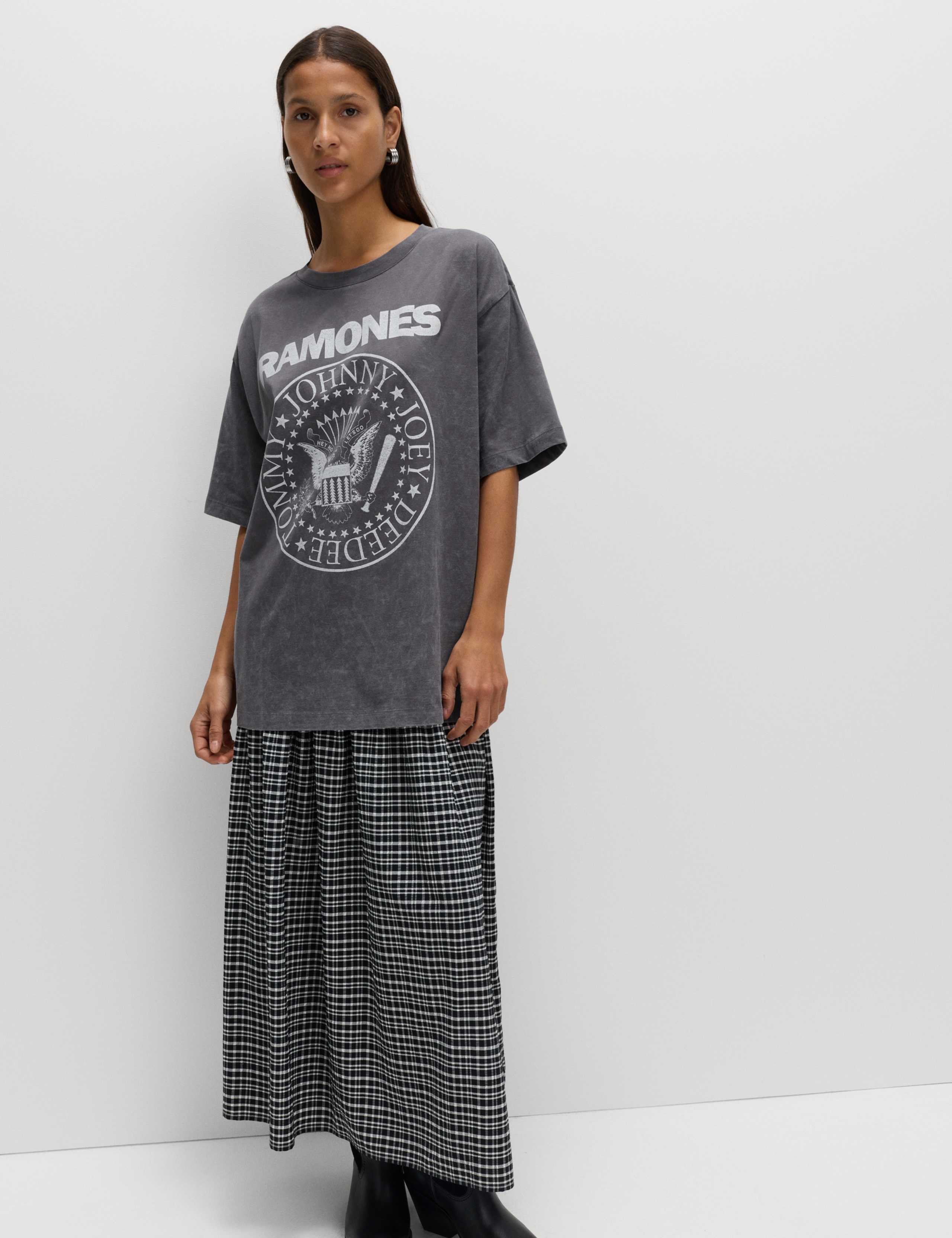Pure Cotton Oversized Band T-Shirt 5 of 5
