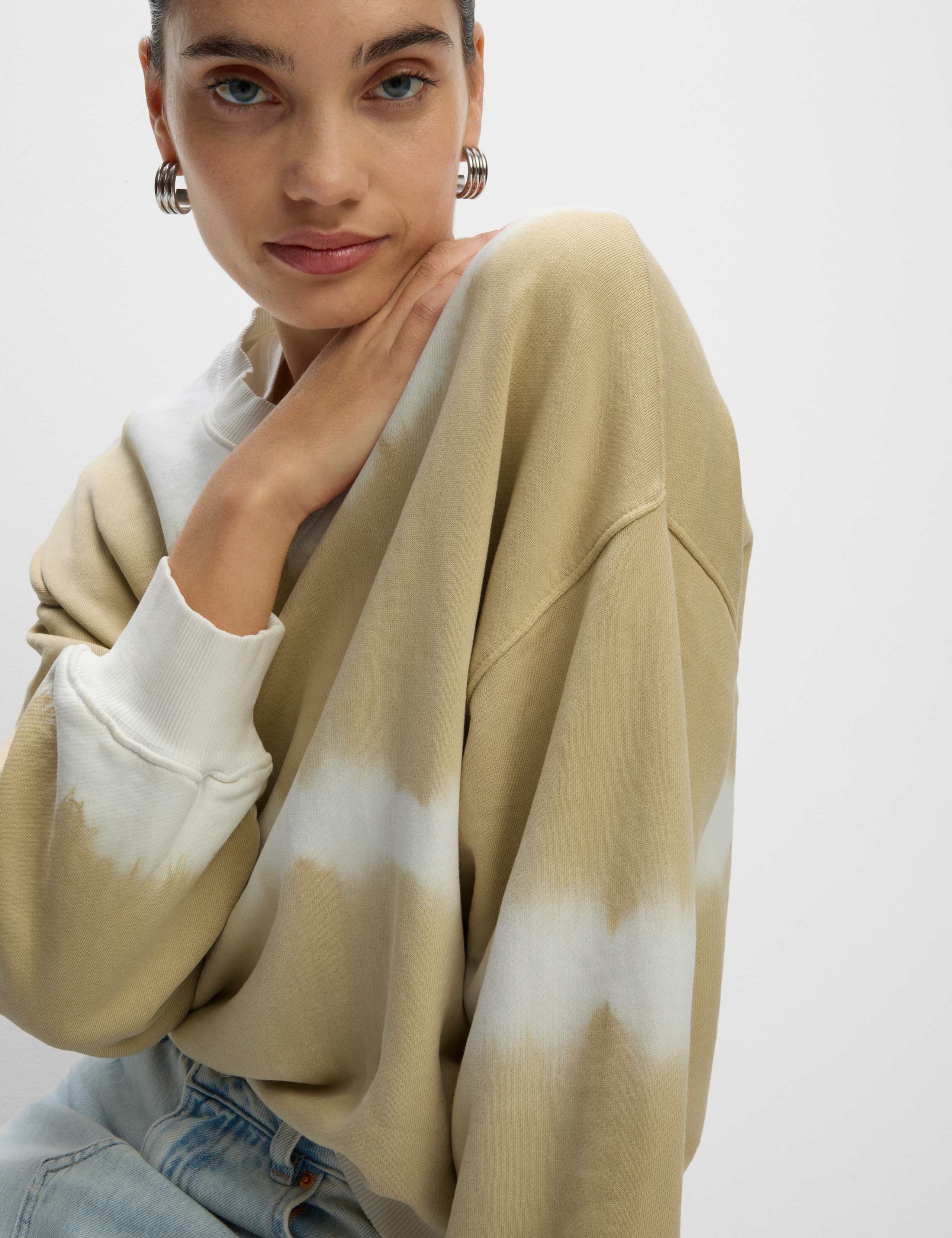 Cotton Rich Ombre Sweatshirt 4 of 5