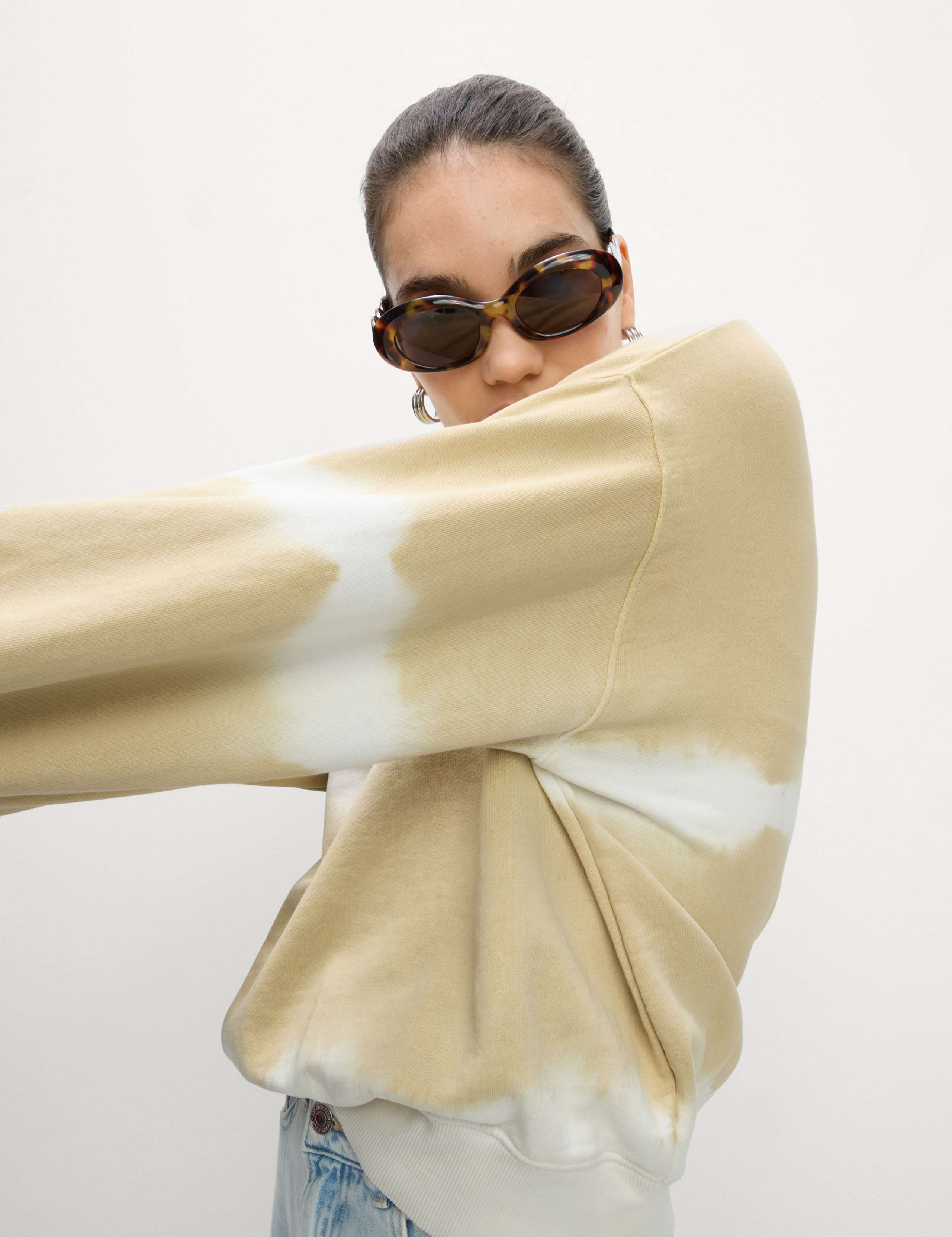 Cotton Rich Ombre Sweatshirt 5 of 5