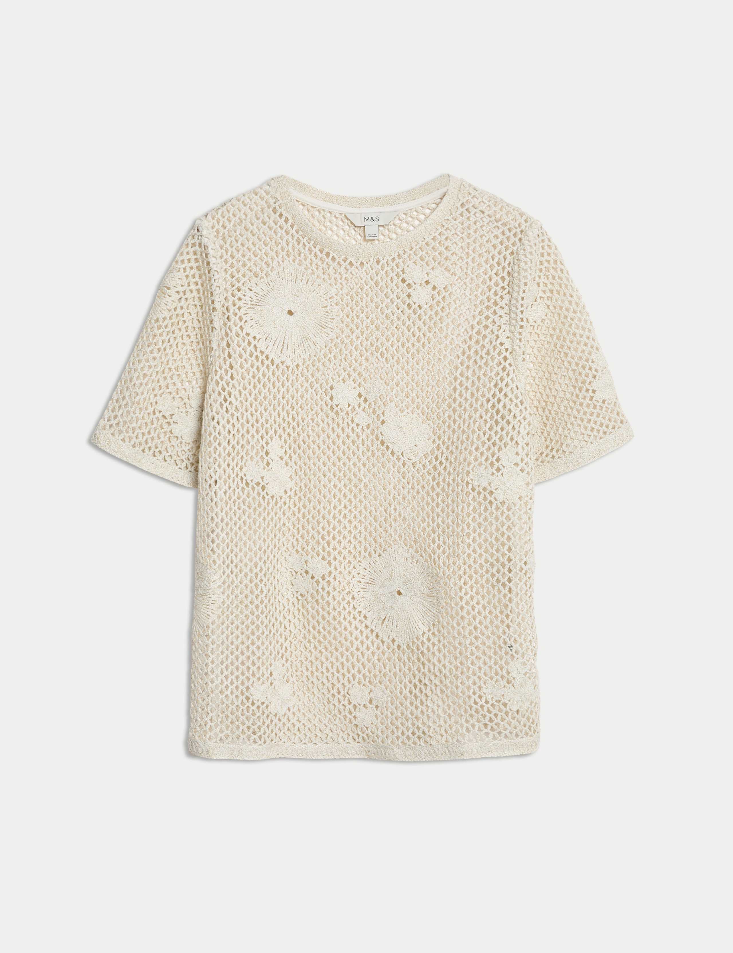 Crochet Sparkly T-Shirt 2 of 5