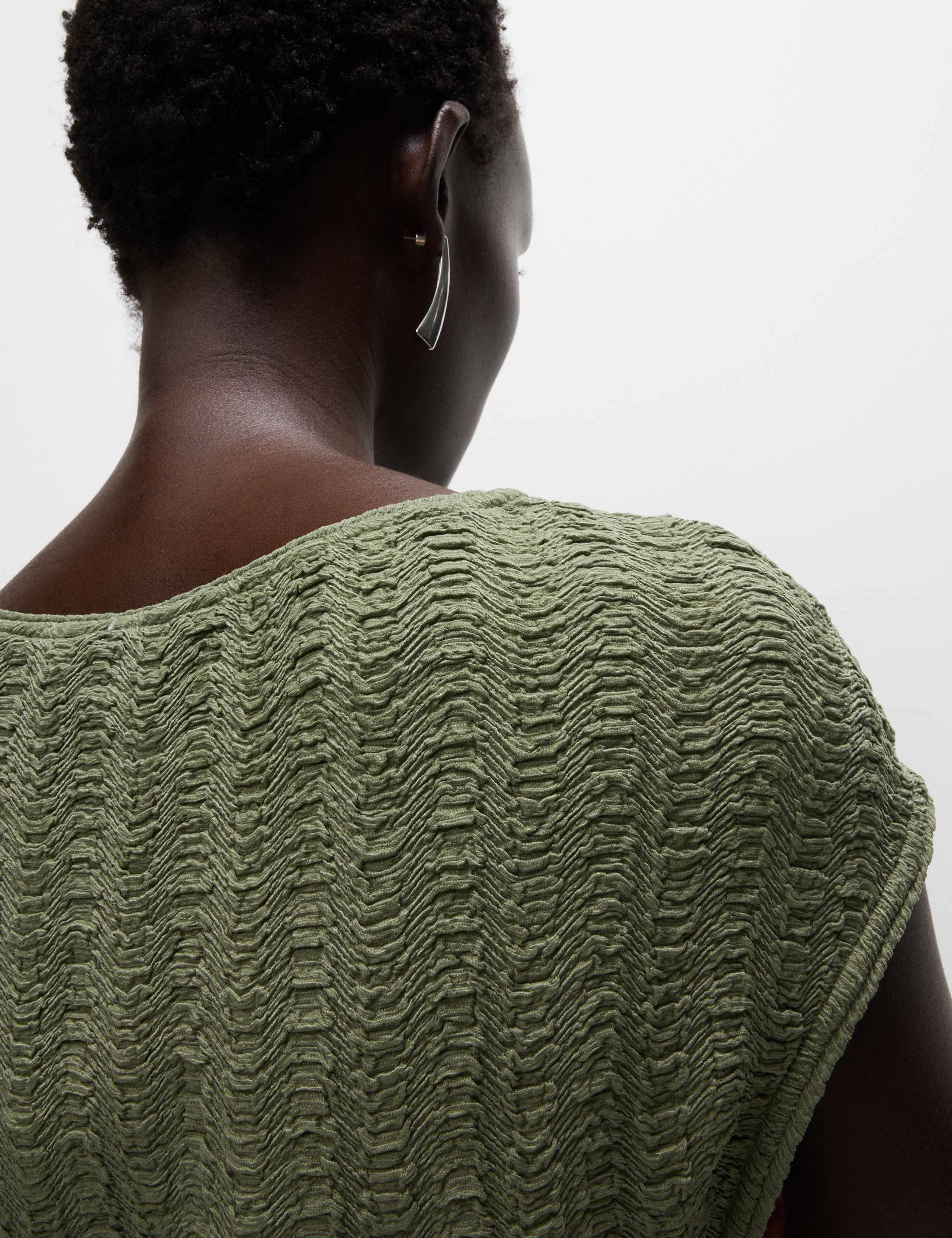 Short Sleeve Textured Top 4 of 6