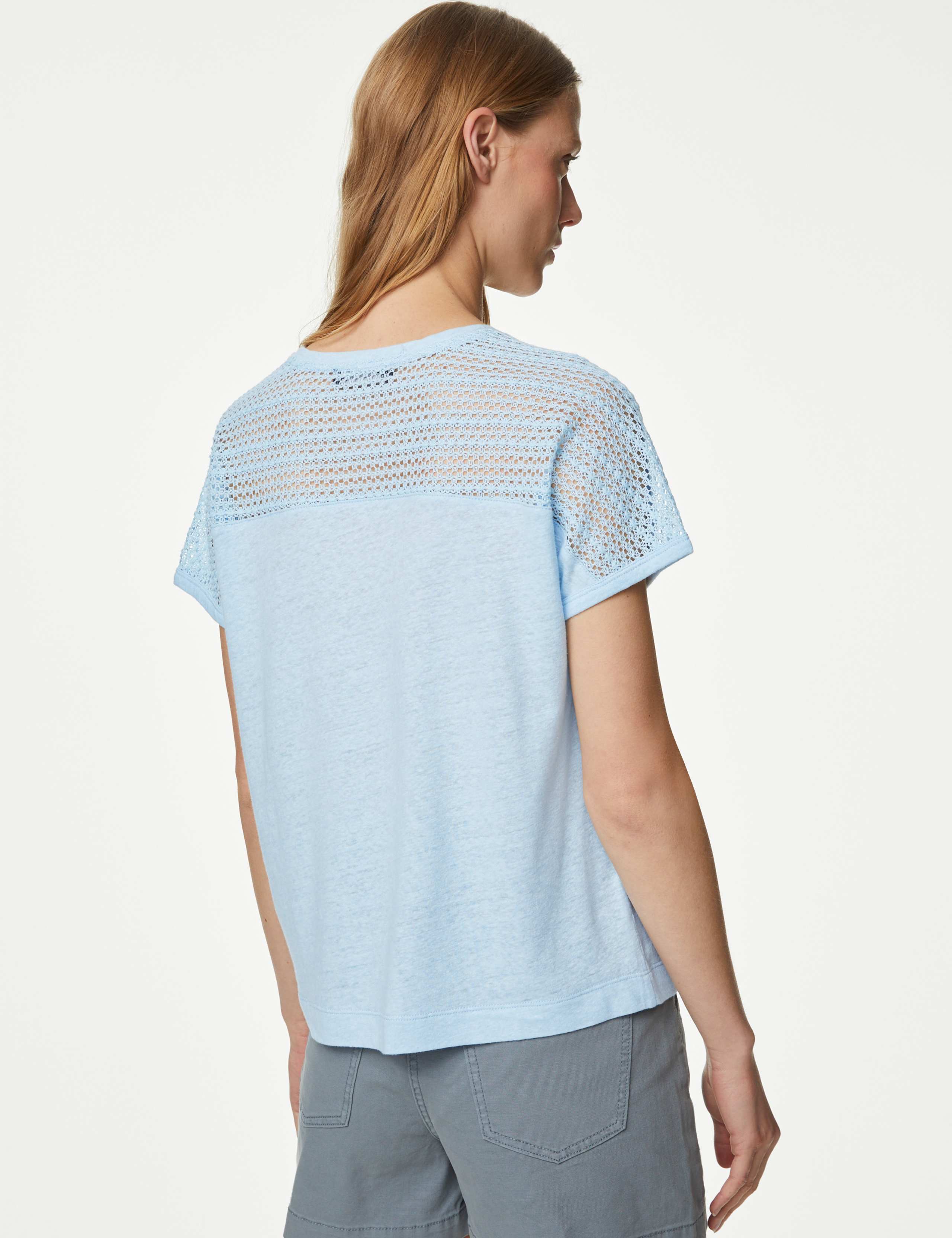 Linen Rich Broderie Top 5 of 6