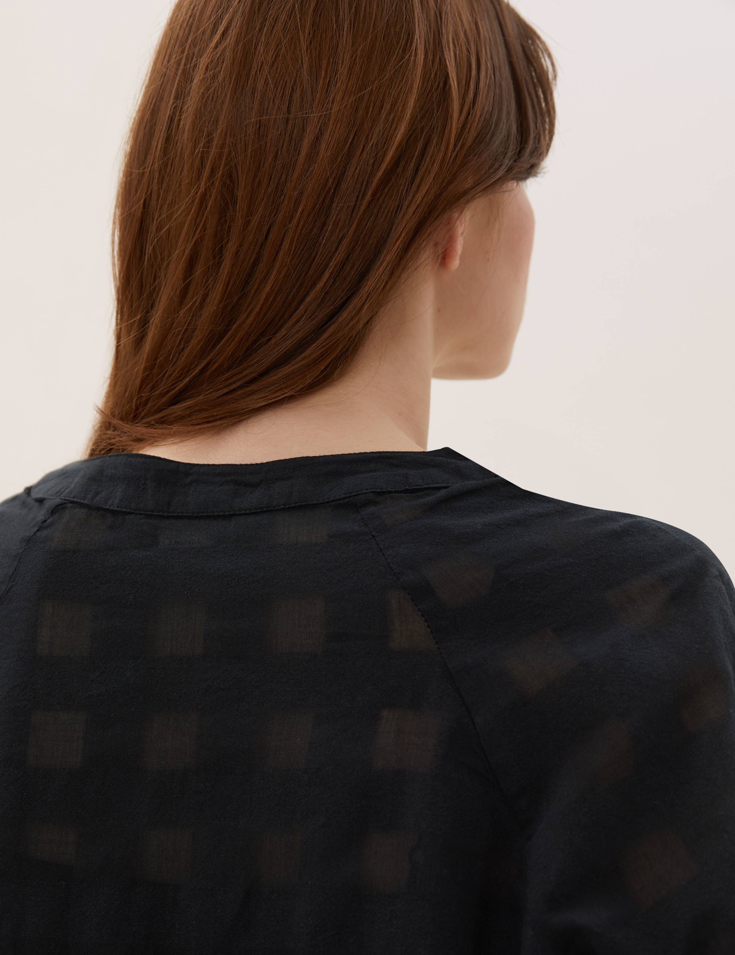 Pure Cotton Checked Short Sleeve Top 5 of 5