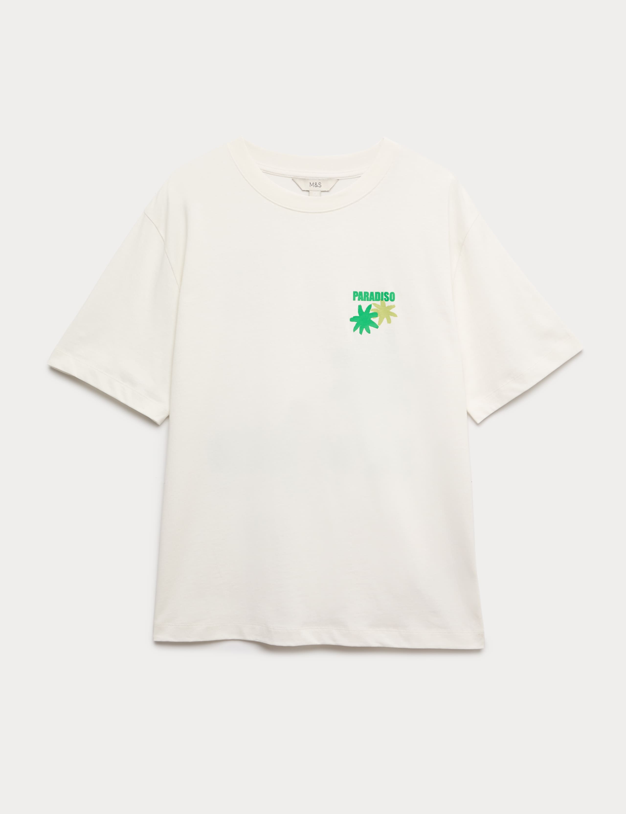 Cotton Rich Graphic Oversized T-Shirt 2 of 5