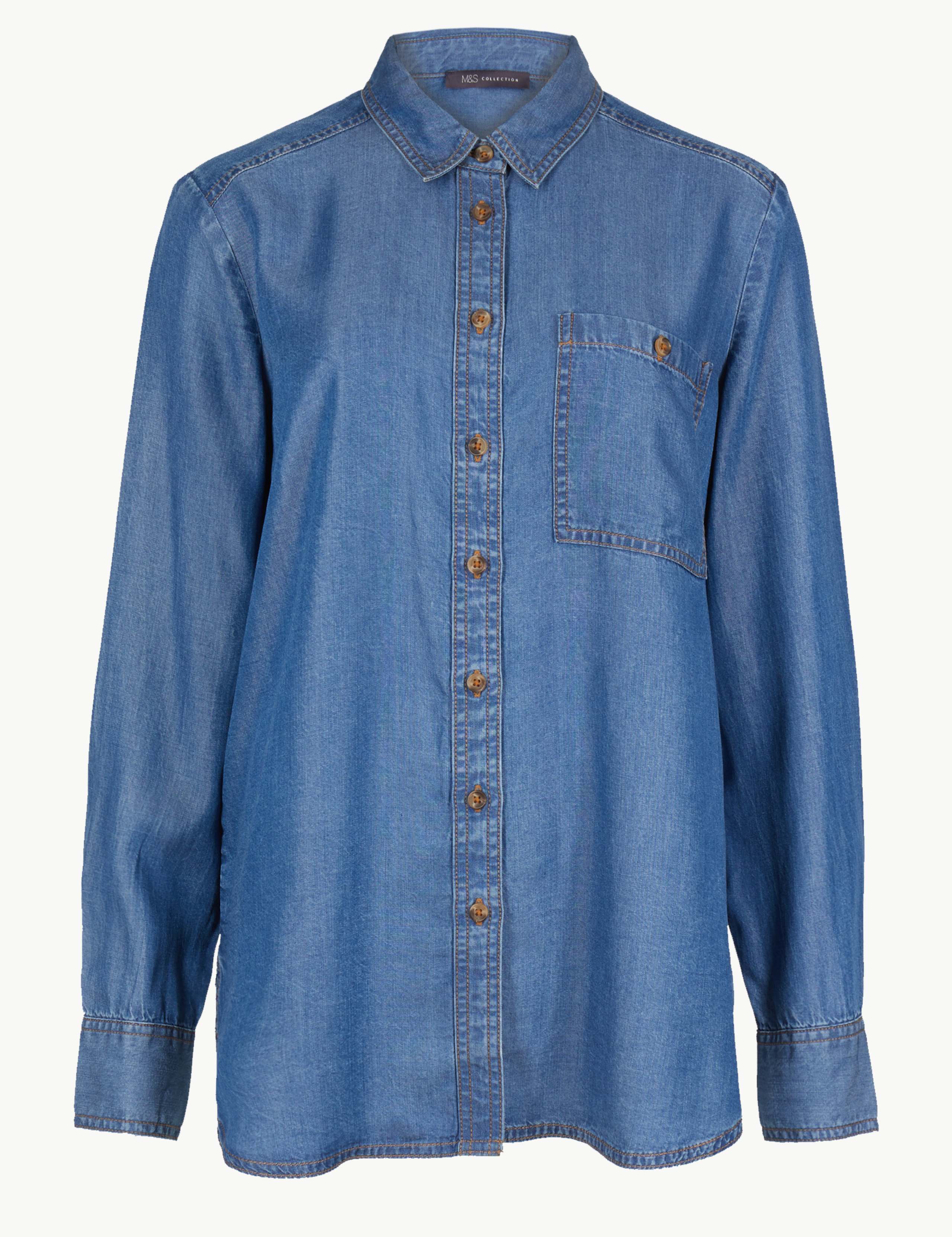 Button Detailed Patch Pocket Shirt 2 of 4