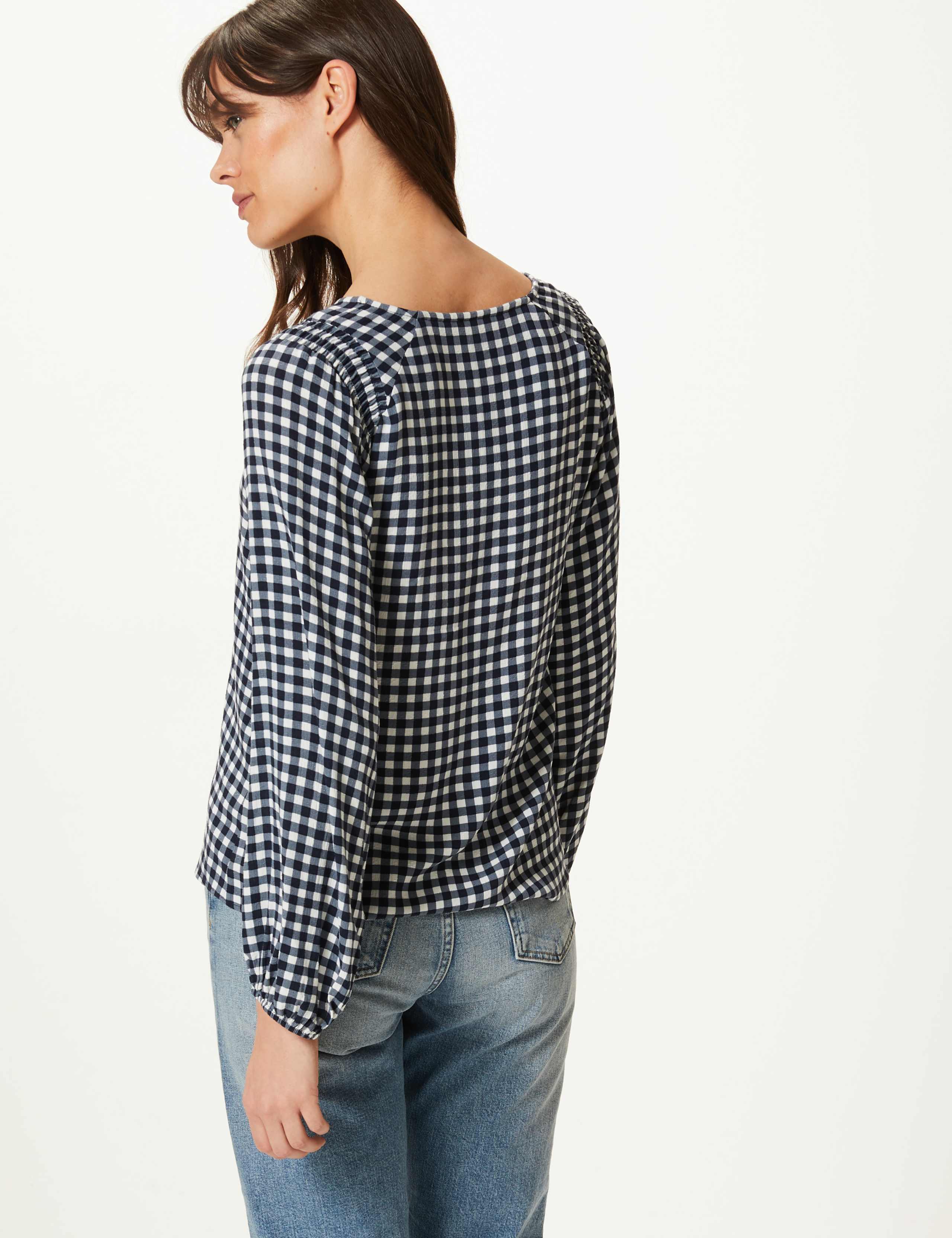 Checked Blouse 3 of 3