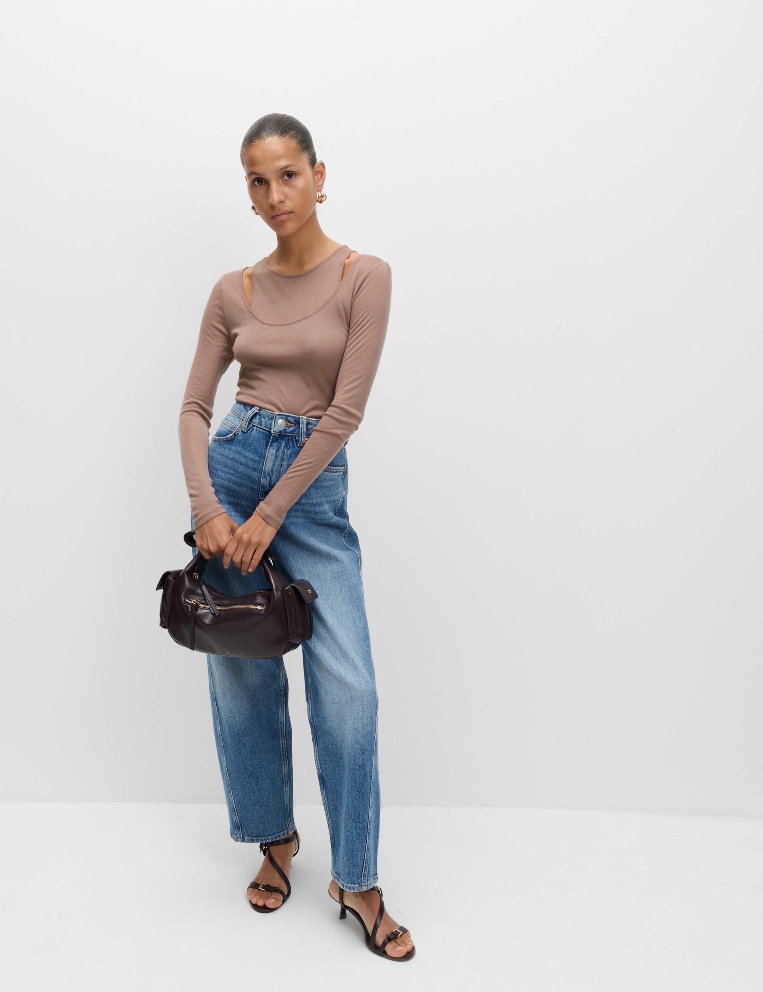 Pure Lyocell Double Layered Top 3 of 6