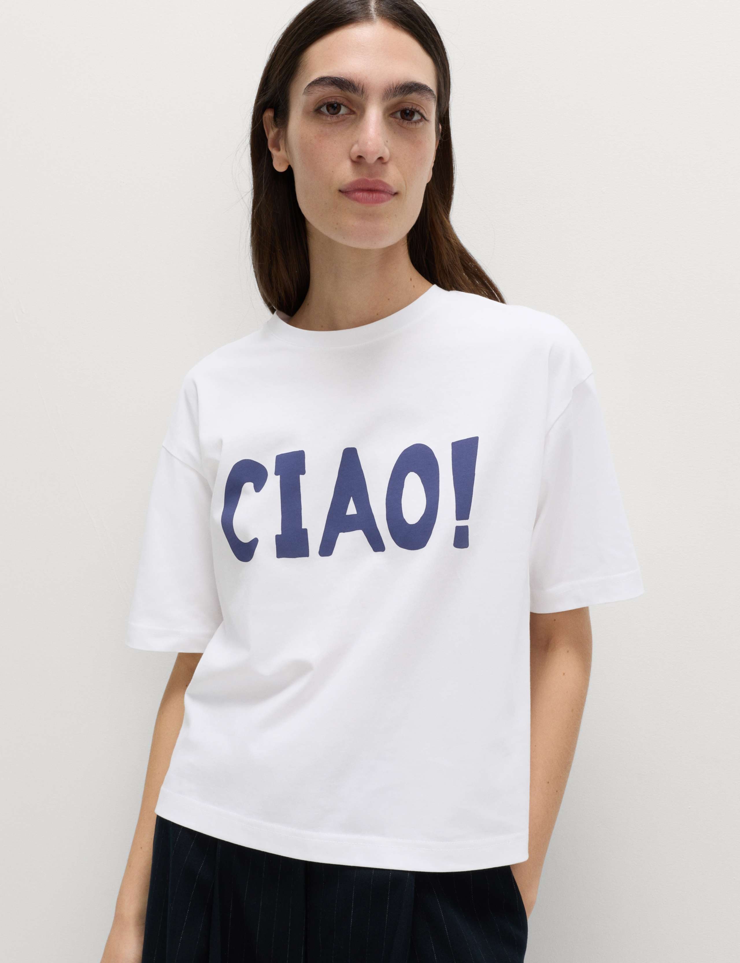 Pure Cotton Graphic Boxy T-Shirt 3 of 4