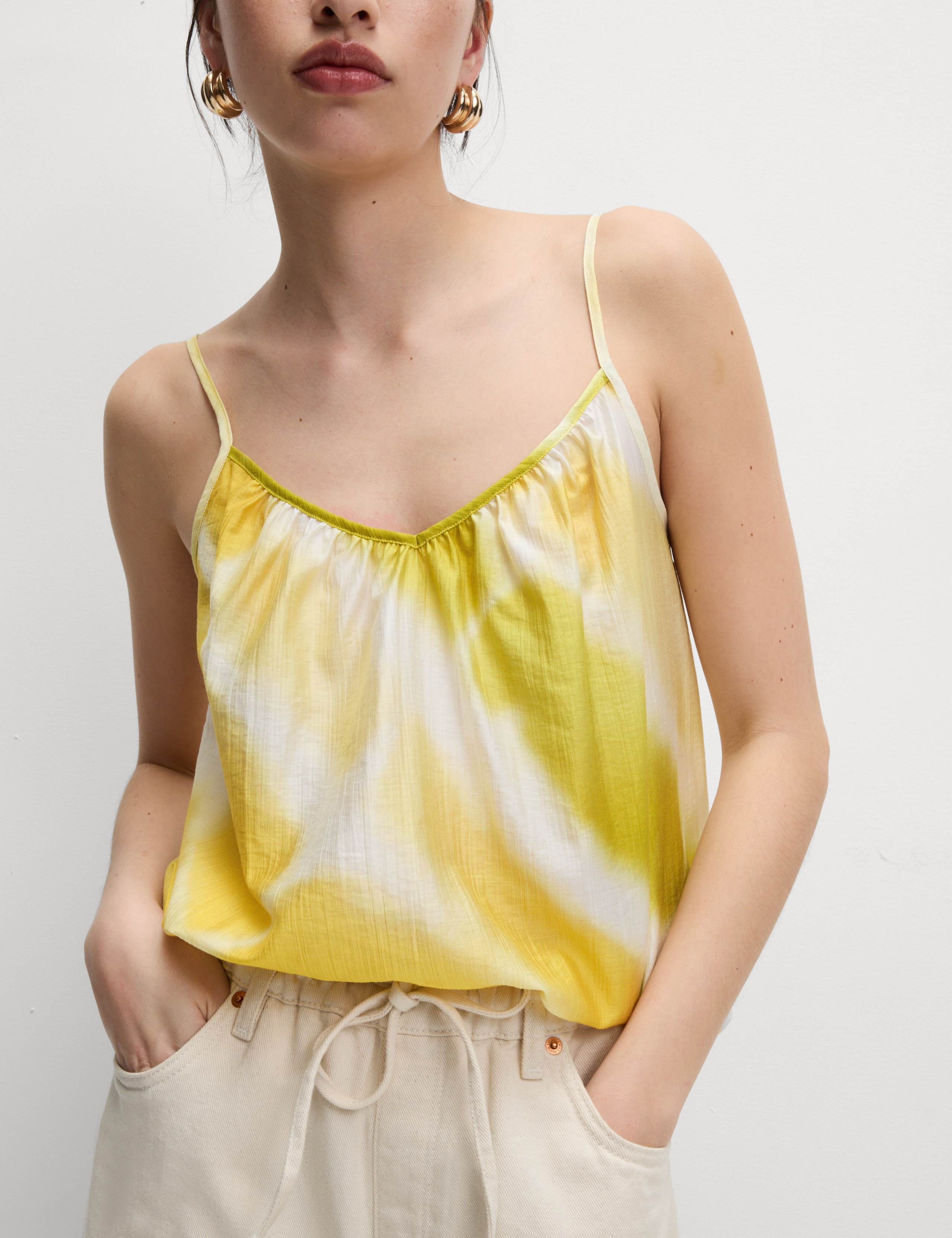 Lyocell Rich Printed Cami Top 4 of 6